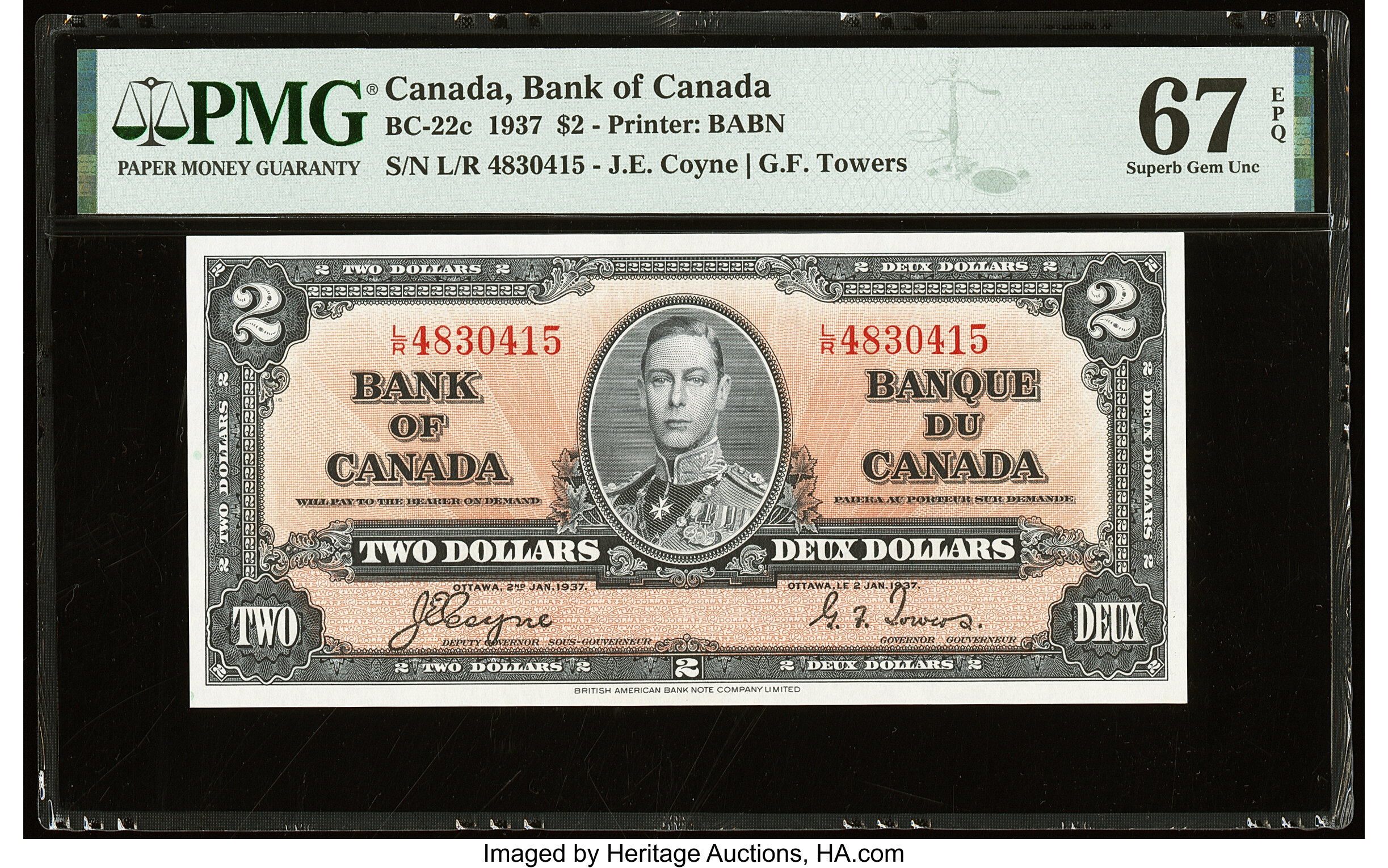 image for: Canada  2 dollars (B322a)