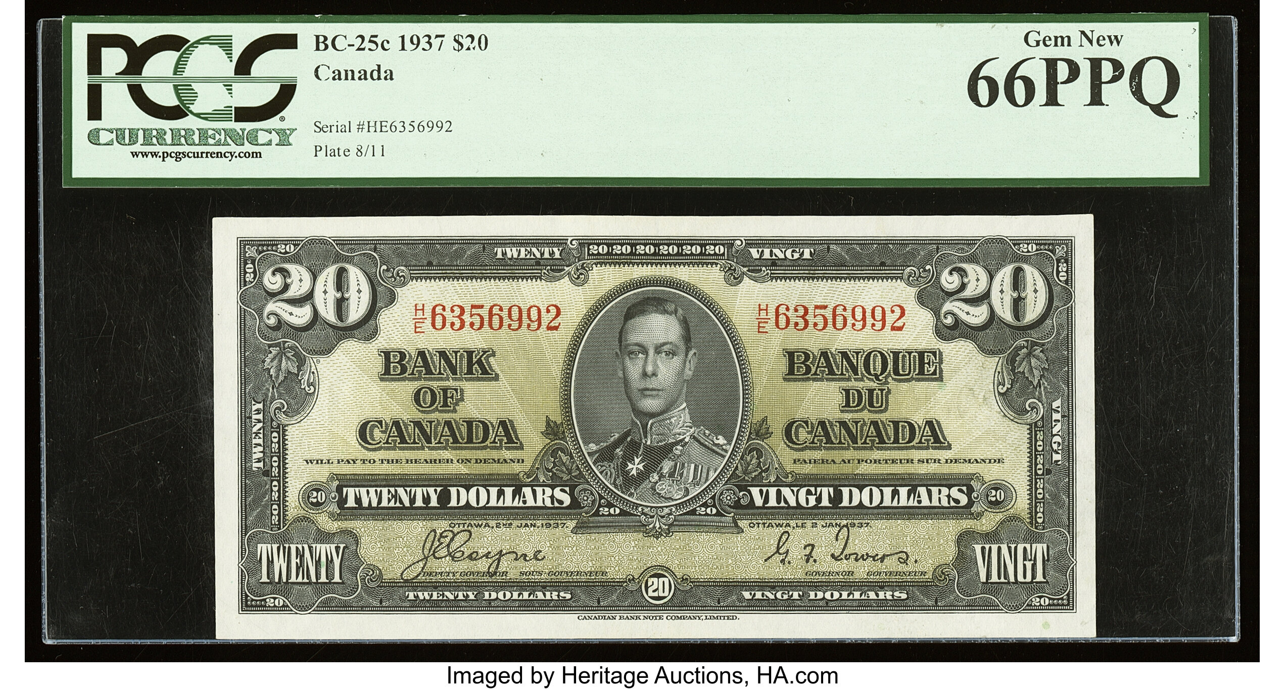 image for: Canada  20 dollars (B325a)