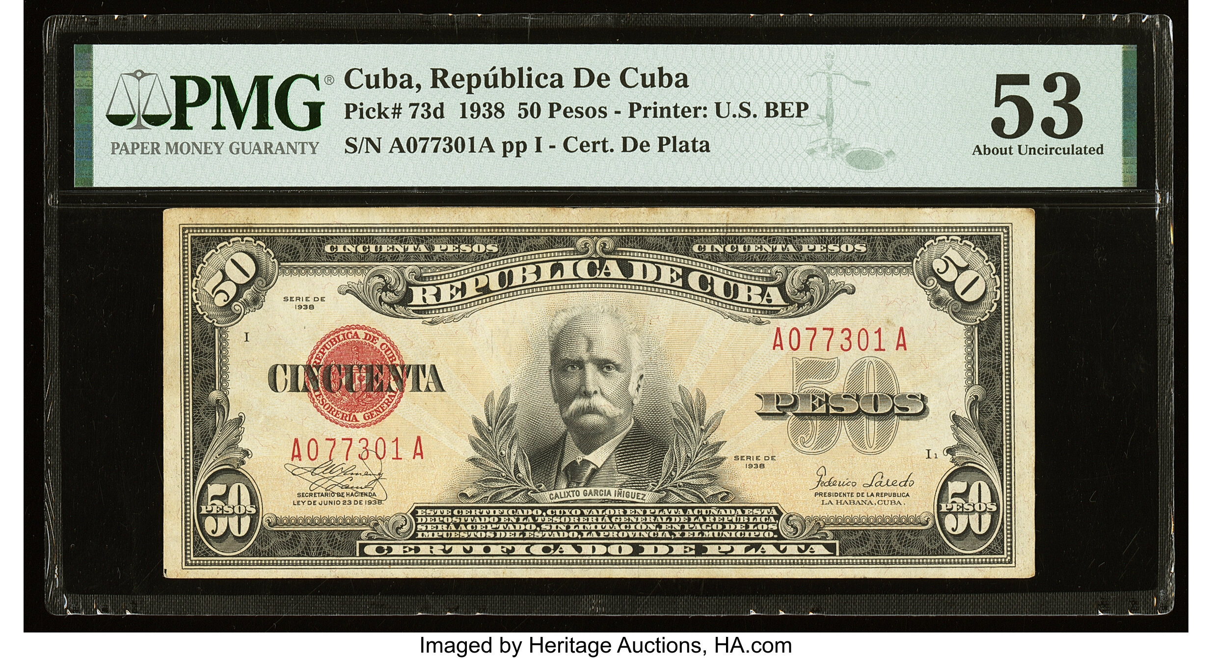 image for: Cuba  50 pesos(B405e)