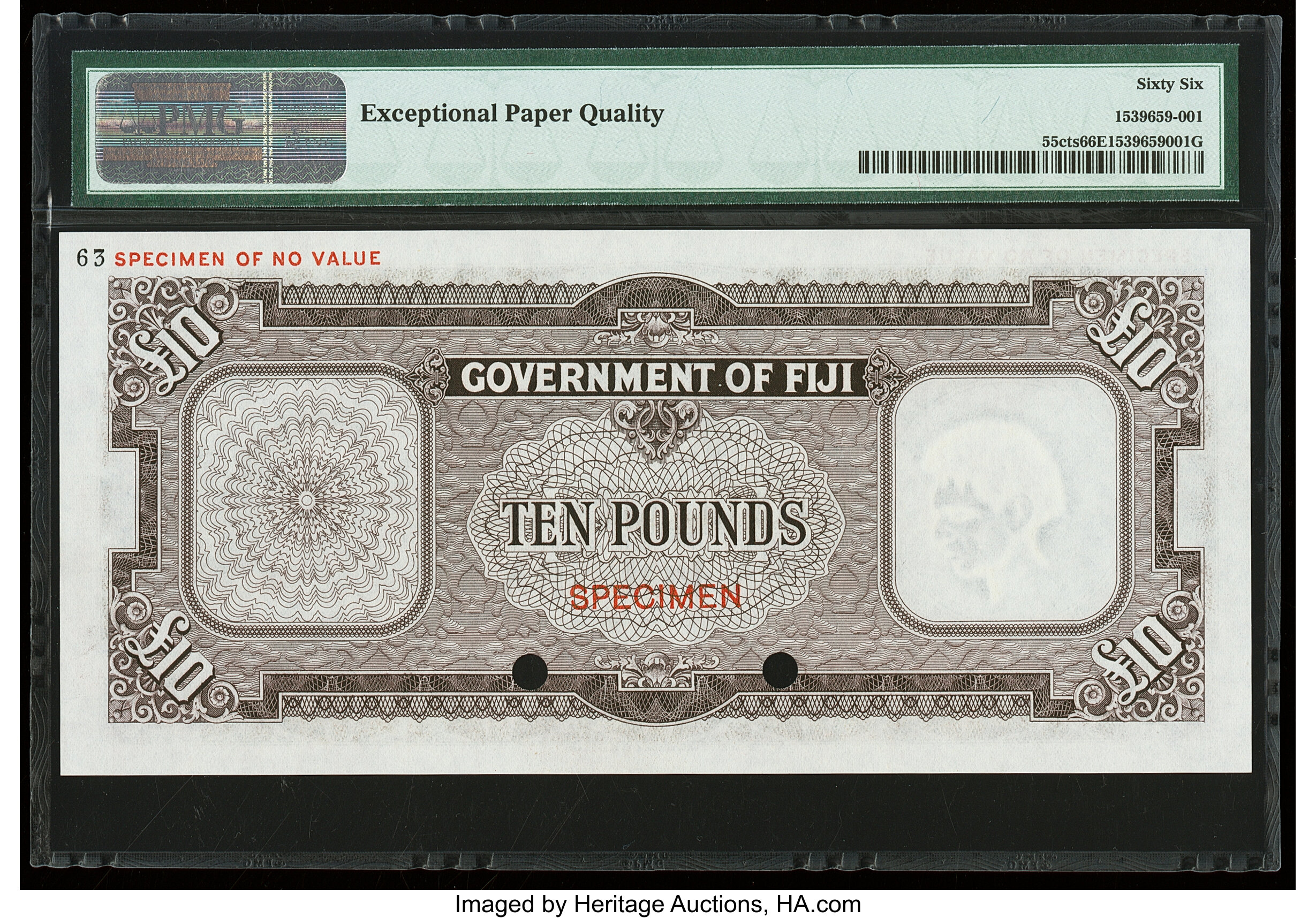 image for: Fiji  10 pounds (B332e)