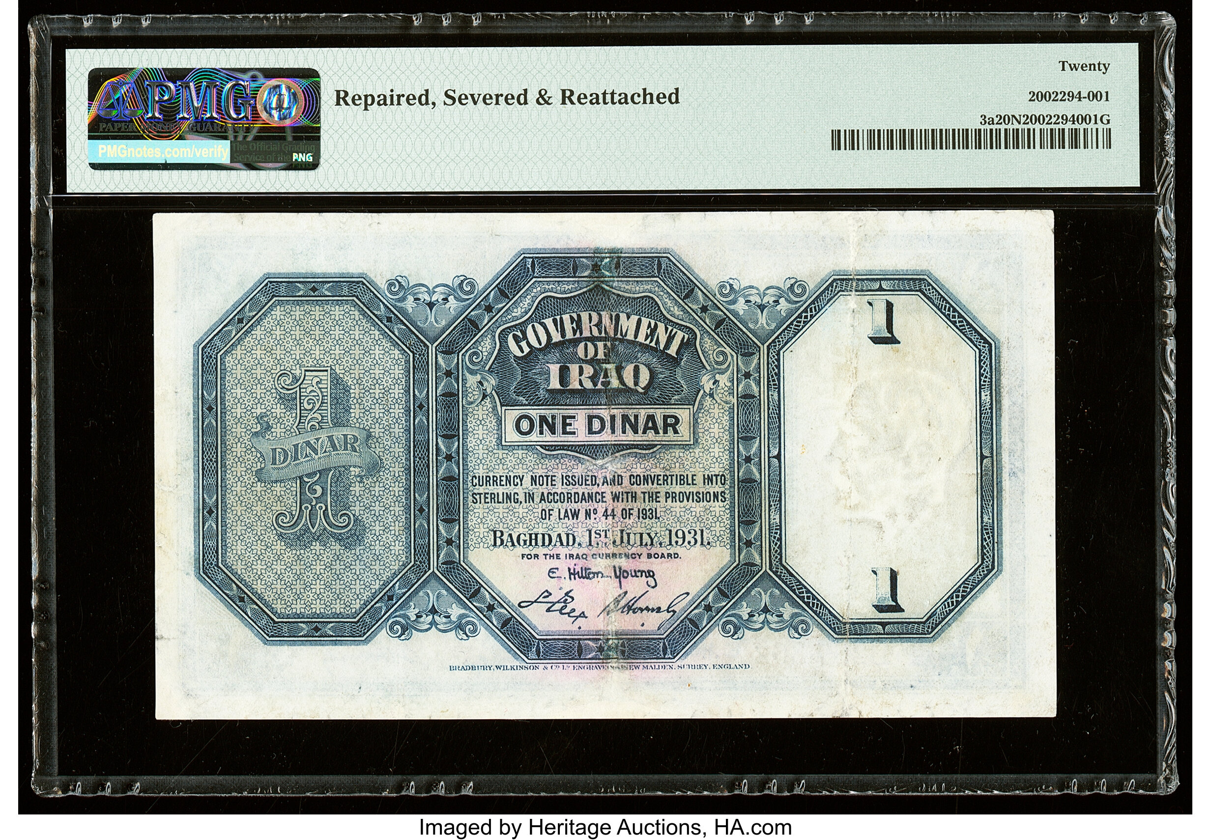 image for: Iraq  1 dinar(B103as)