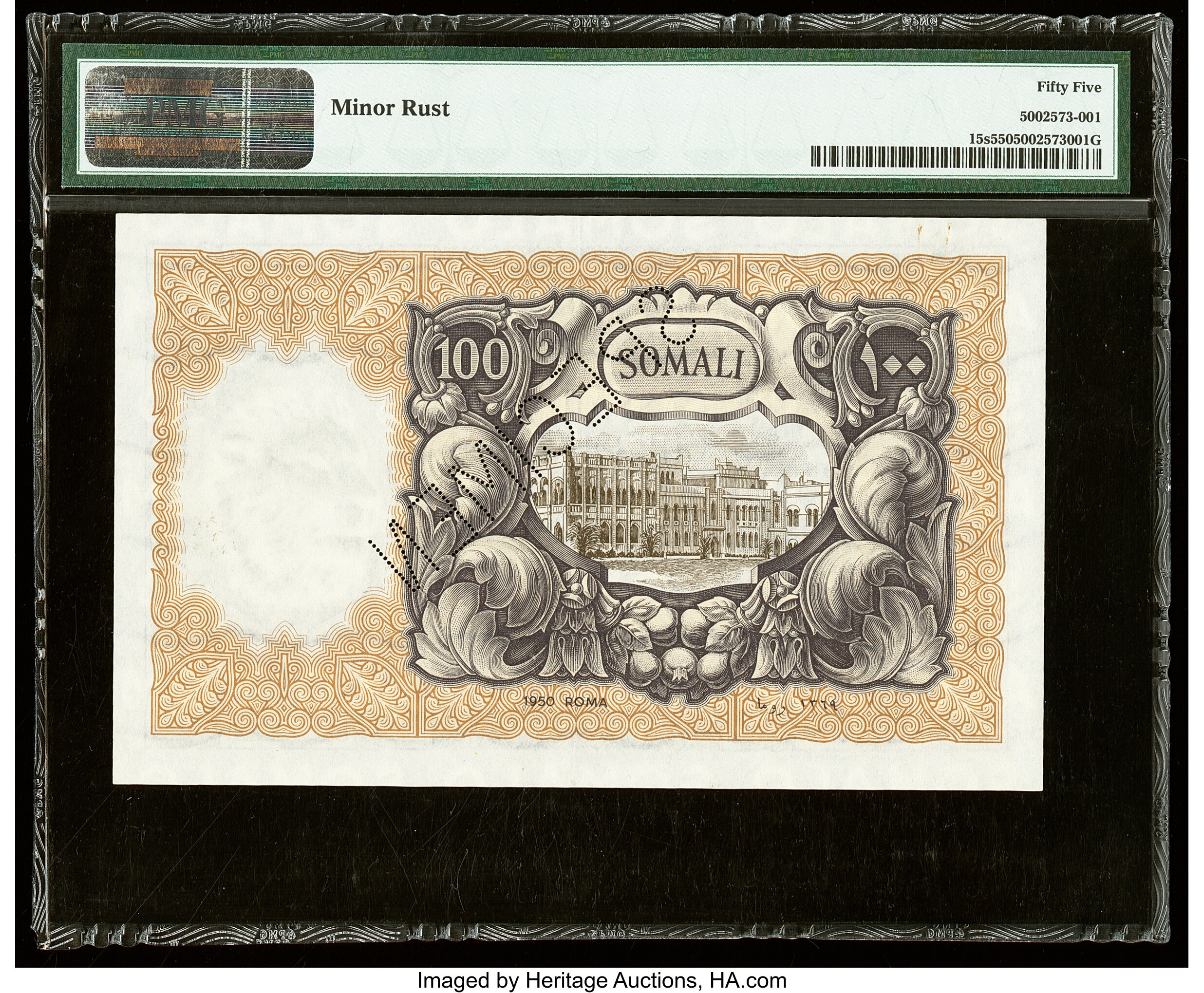 image for: Italian Somaliland  100 somali(B305c)
