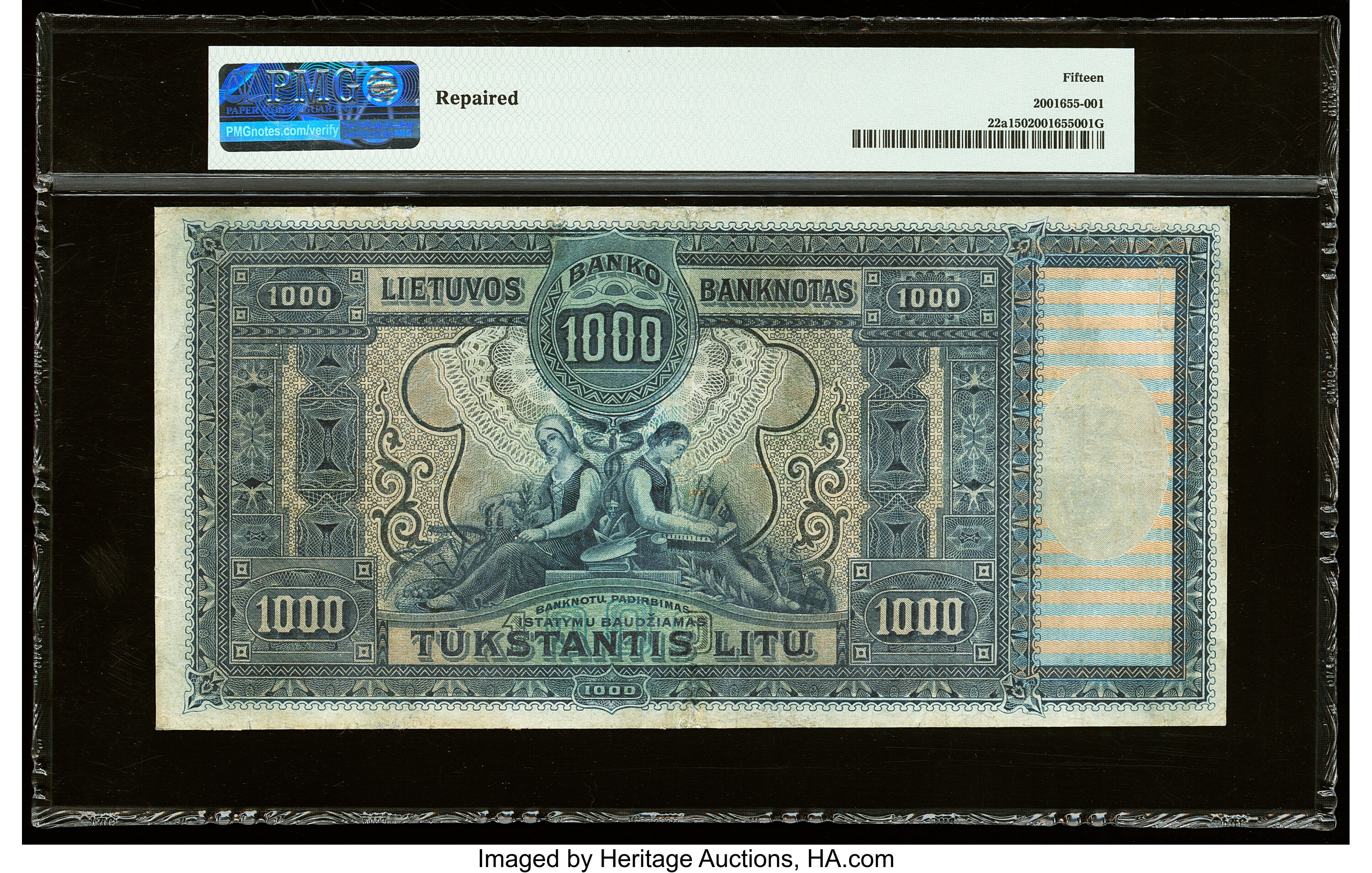 image for: Lithuania  1,000 lit?(B124p)