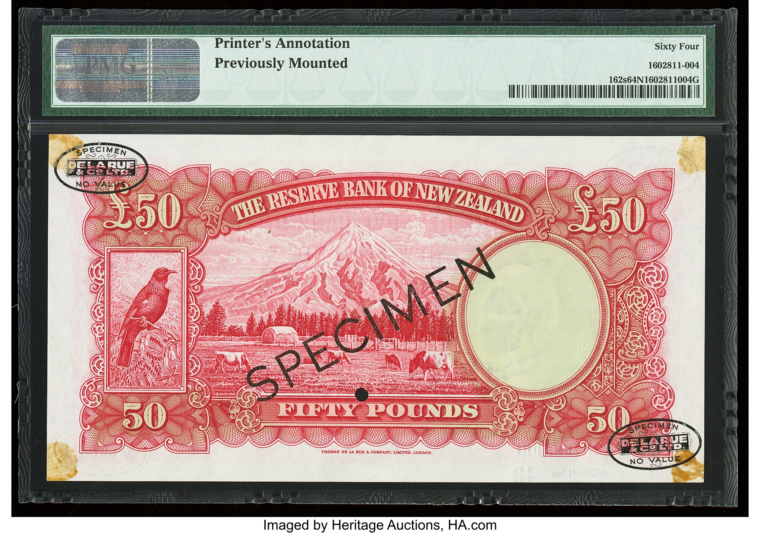 image for: New Zealand  50 pounds (B109es)