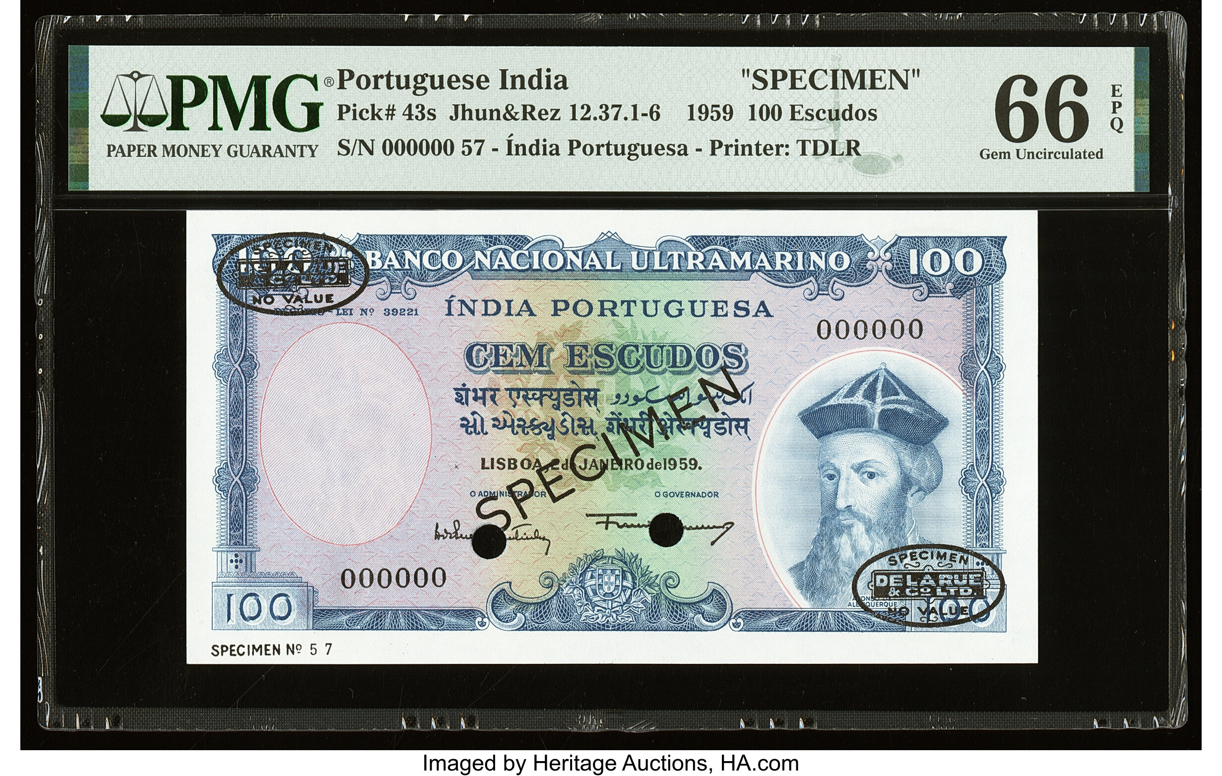image for: Portuguese India  100 escudos(B332as1)