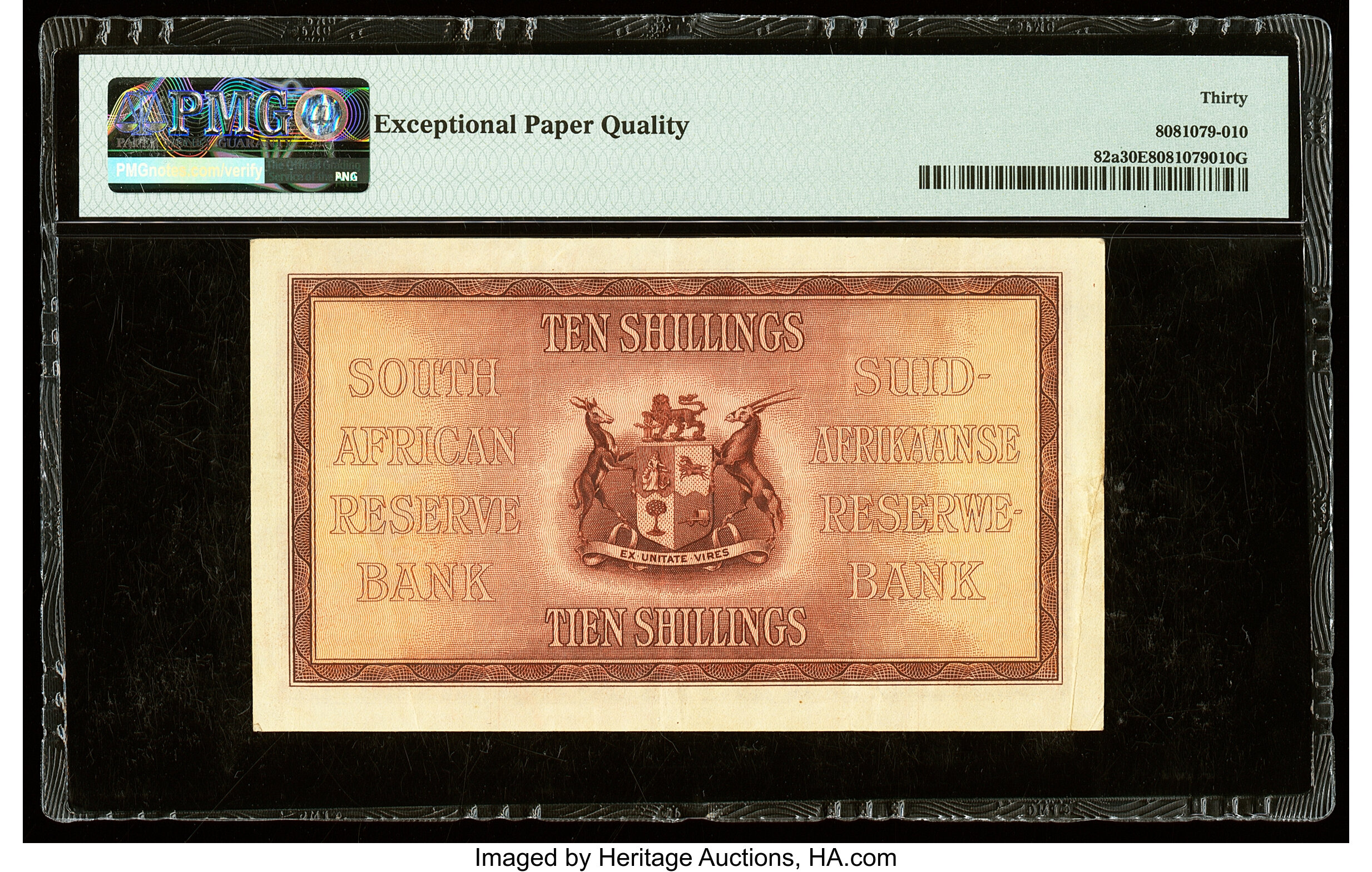 image for: South Africa  10 shillings (B710ds1)