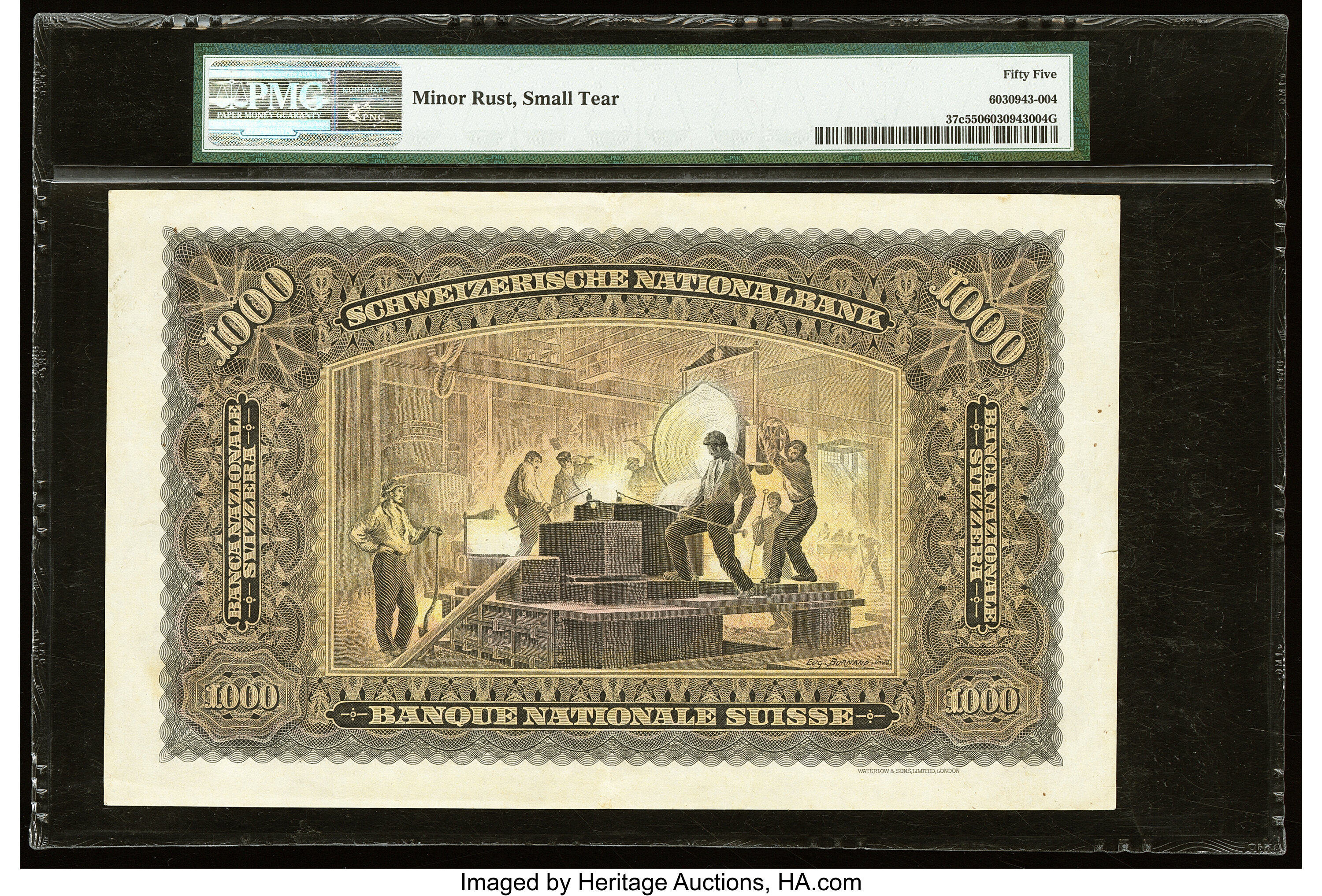 image for: Switzerland  1,000 francs(B321i)