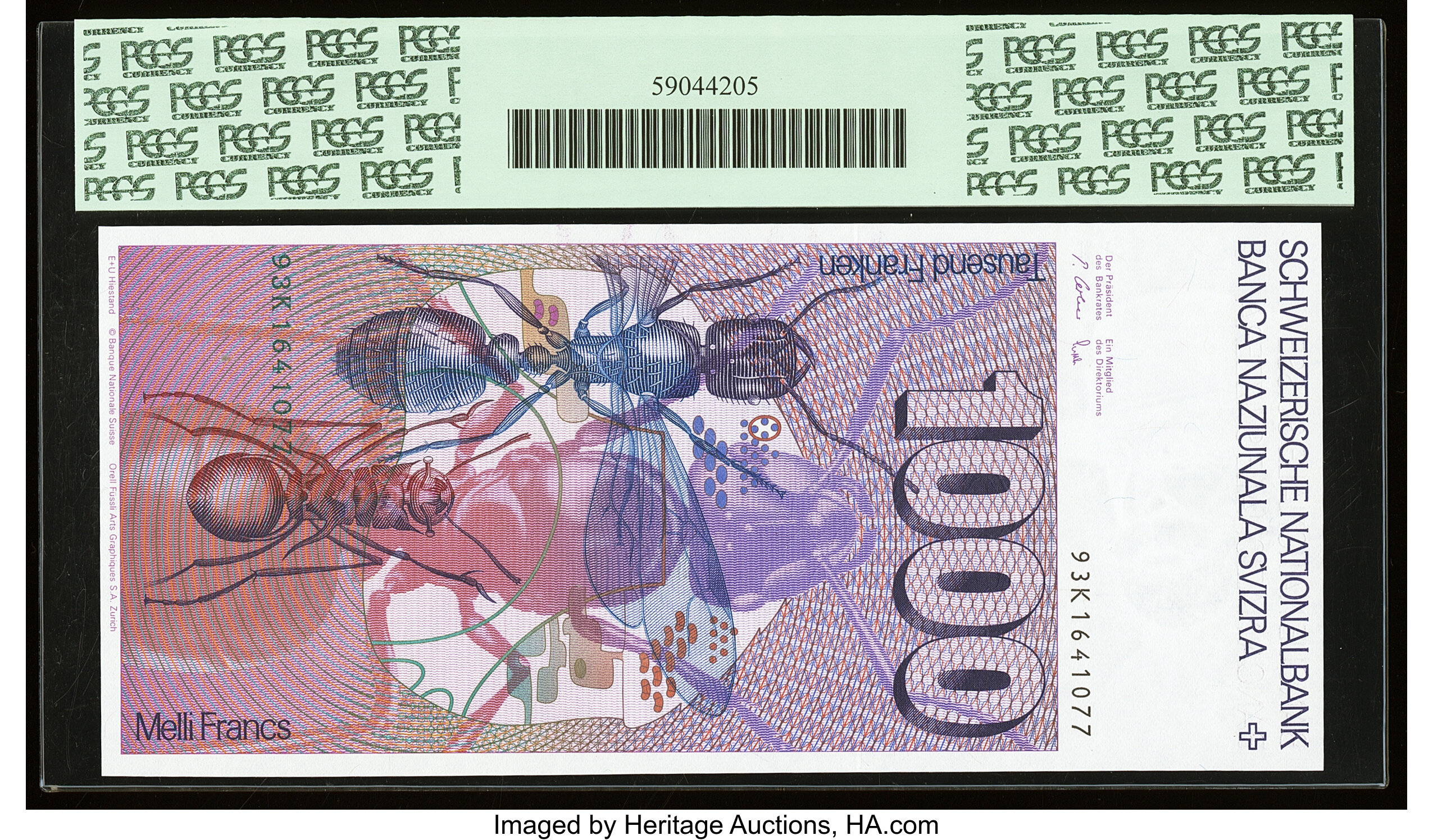 image for: Switzerland  1,000 francs (B342c)