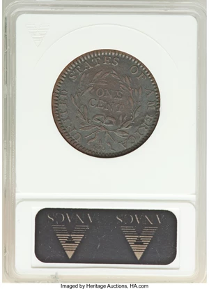 image for: 1794 1C Head of 1794, S-29, B-11, R.2, VF30 ANACS. ...