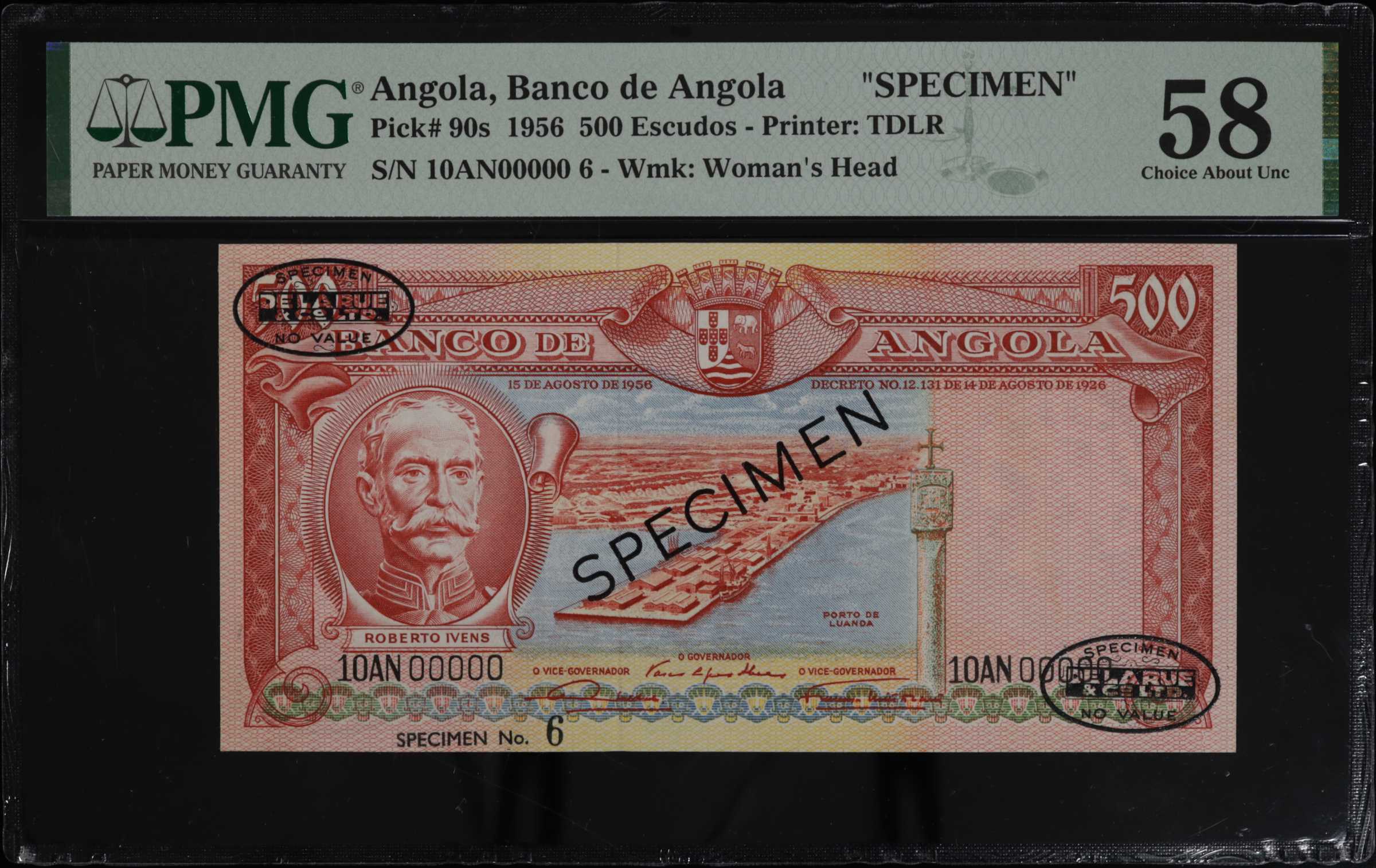 image for: Angola  500 escudos(B416as2)