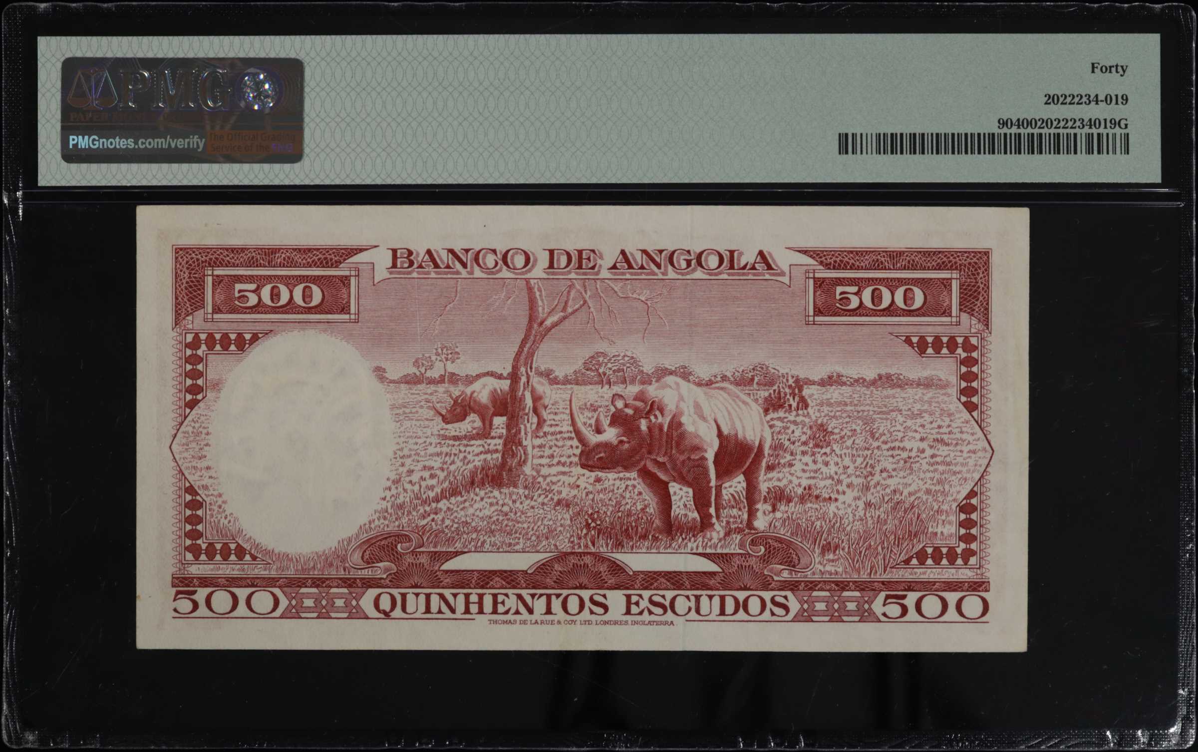 image for: Angola  500 escudos(B416as3)