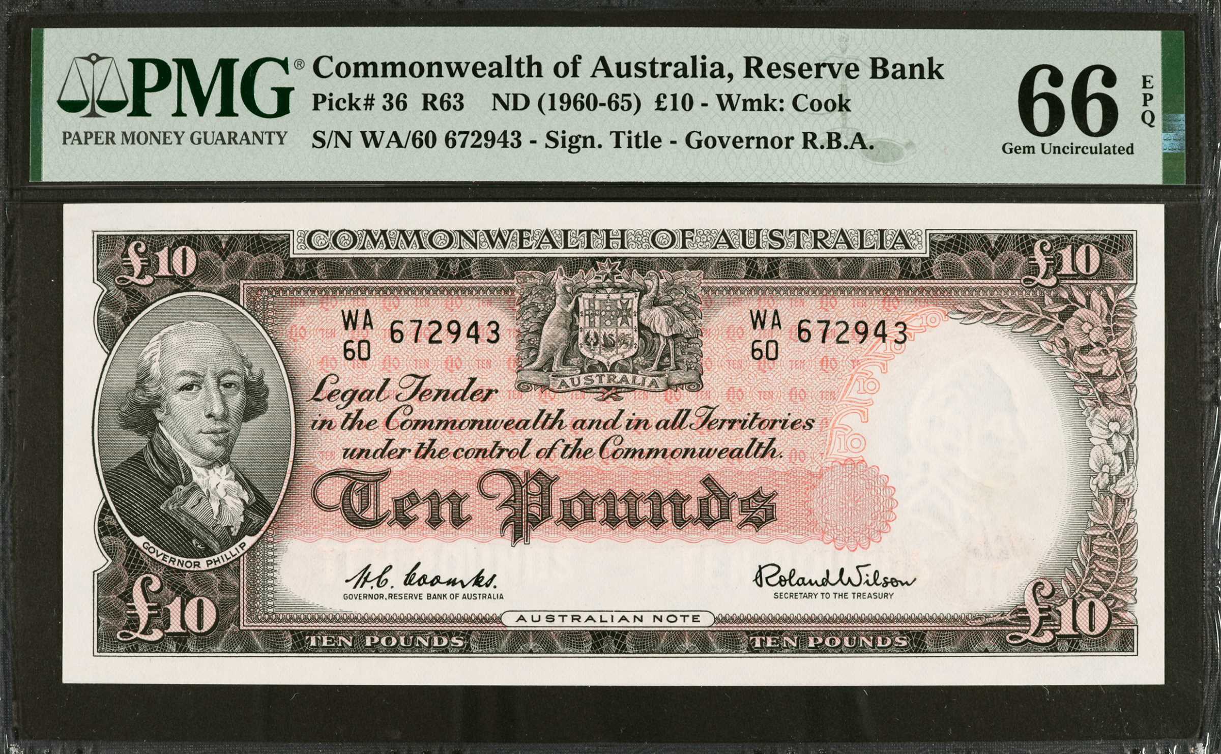 image for: Australia  10 pounds(B204a)