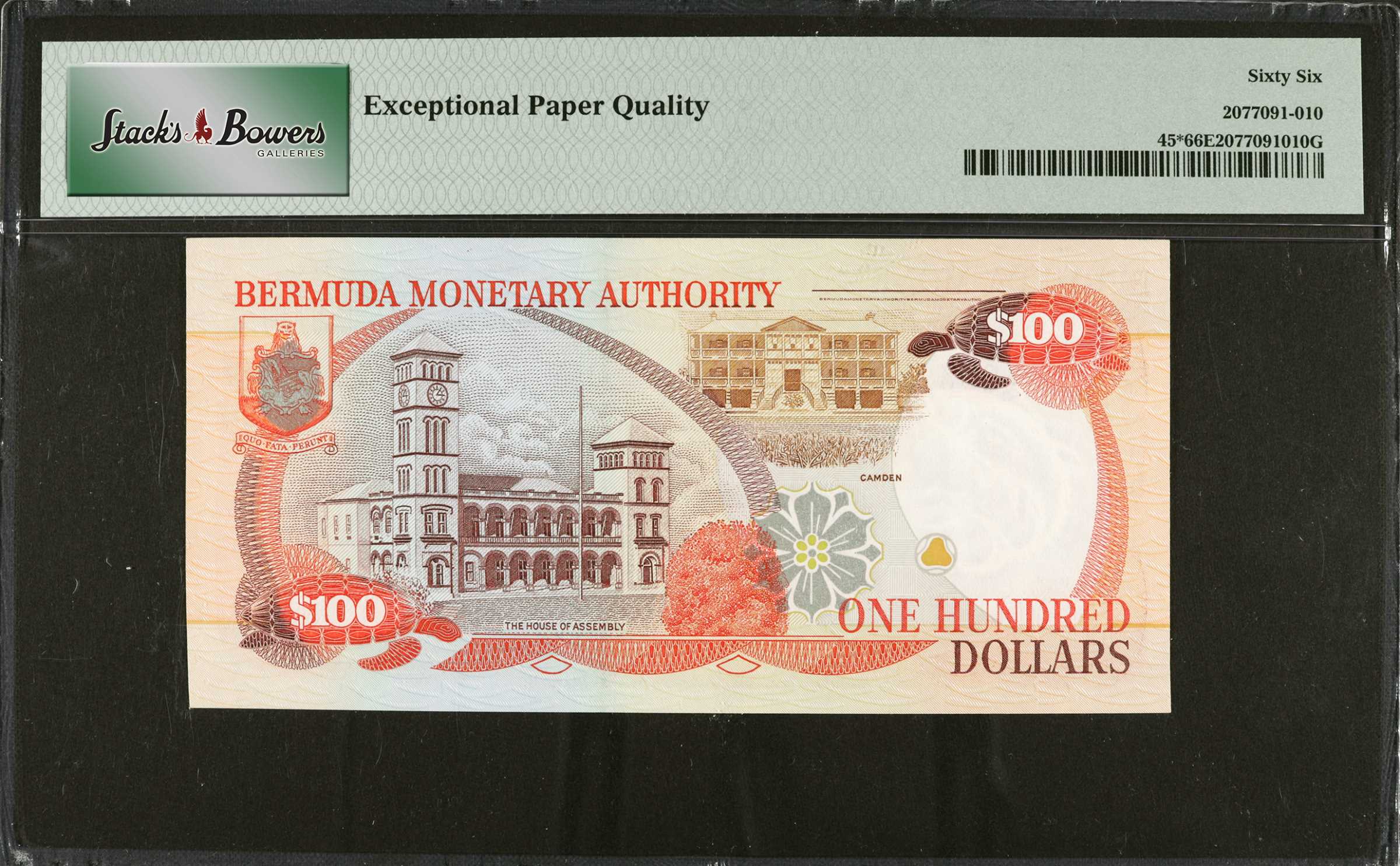 image for: Bermuda  100 dollars (B221as)