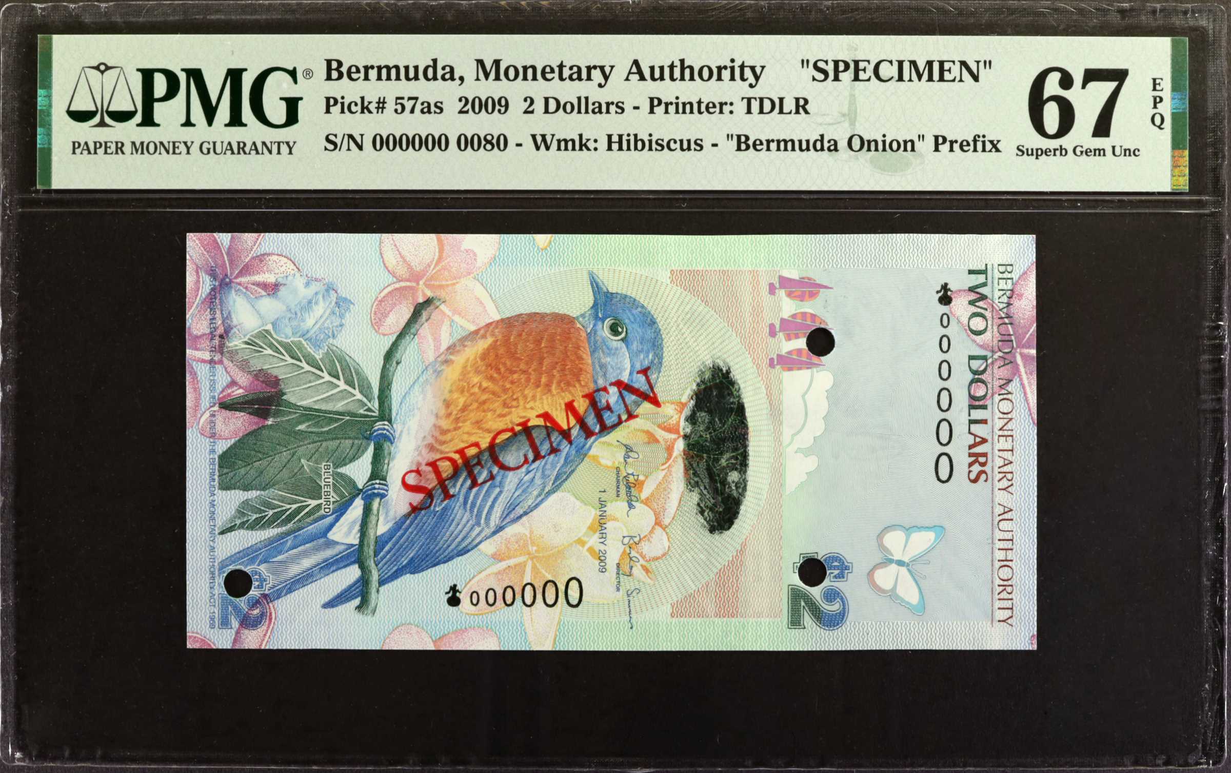 image for: Bermuda  2 dollars (B230b)
