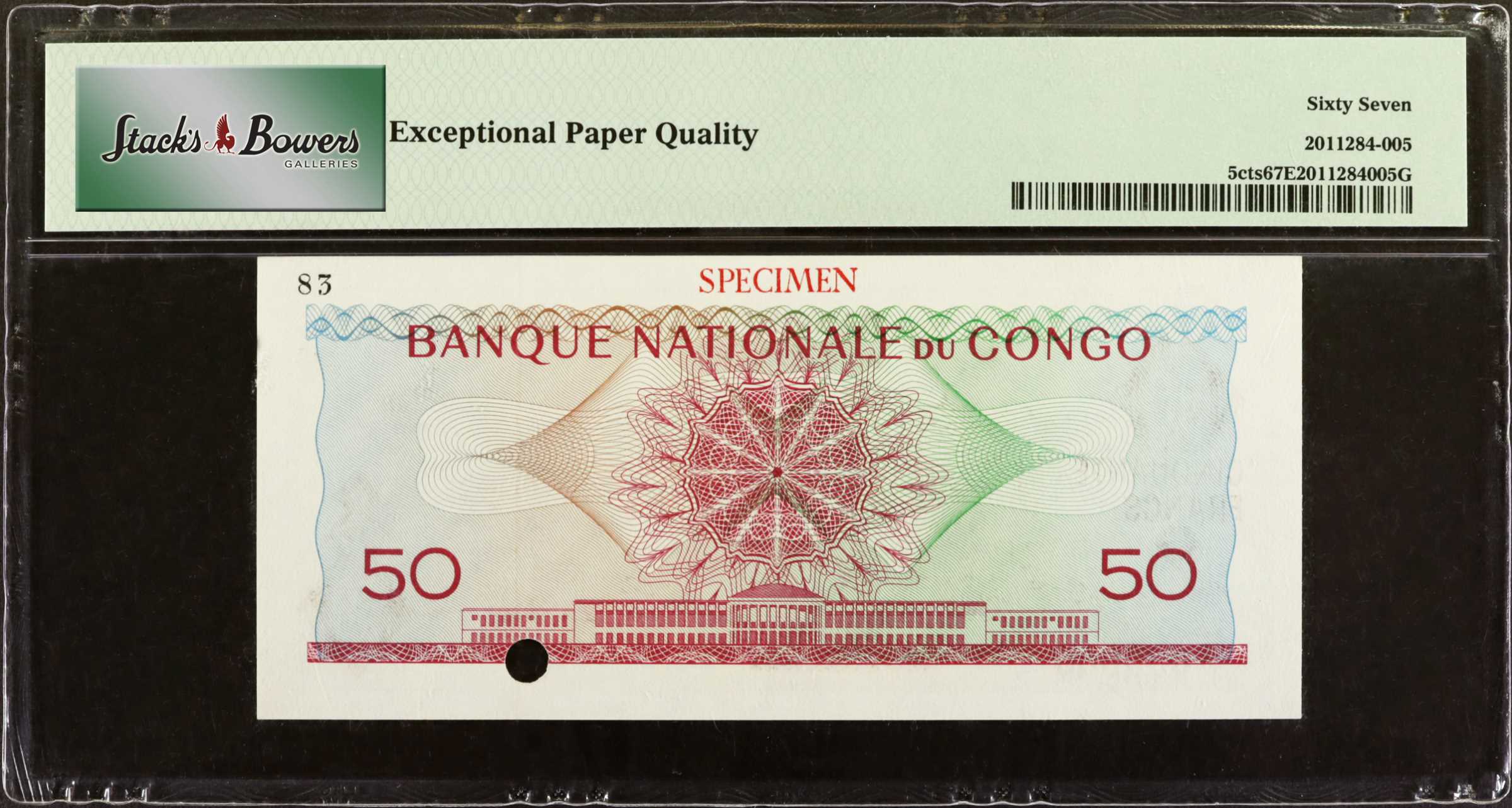 image for: Congo Democratic Republic  50 francs(B202g)