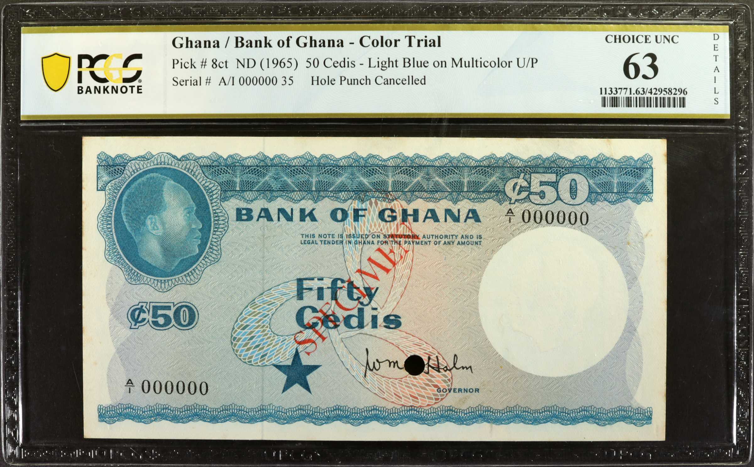 image for: Ghana  50 cedis (B108a)