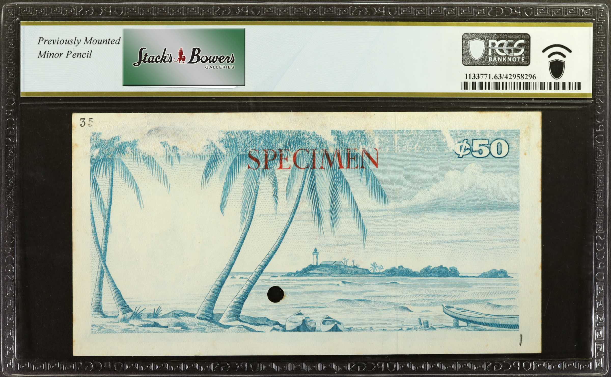 image for: Ghana  50 cedis (B108at)