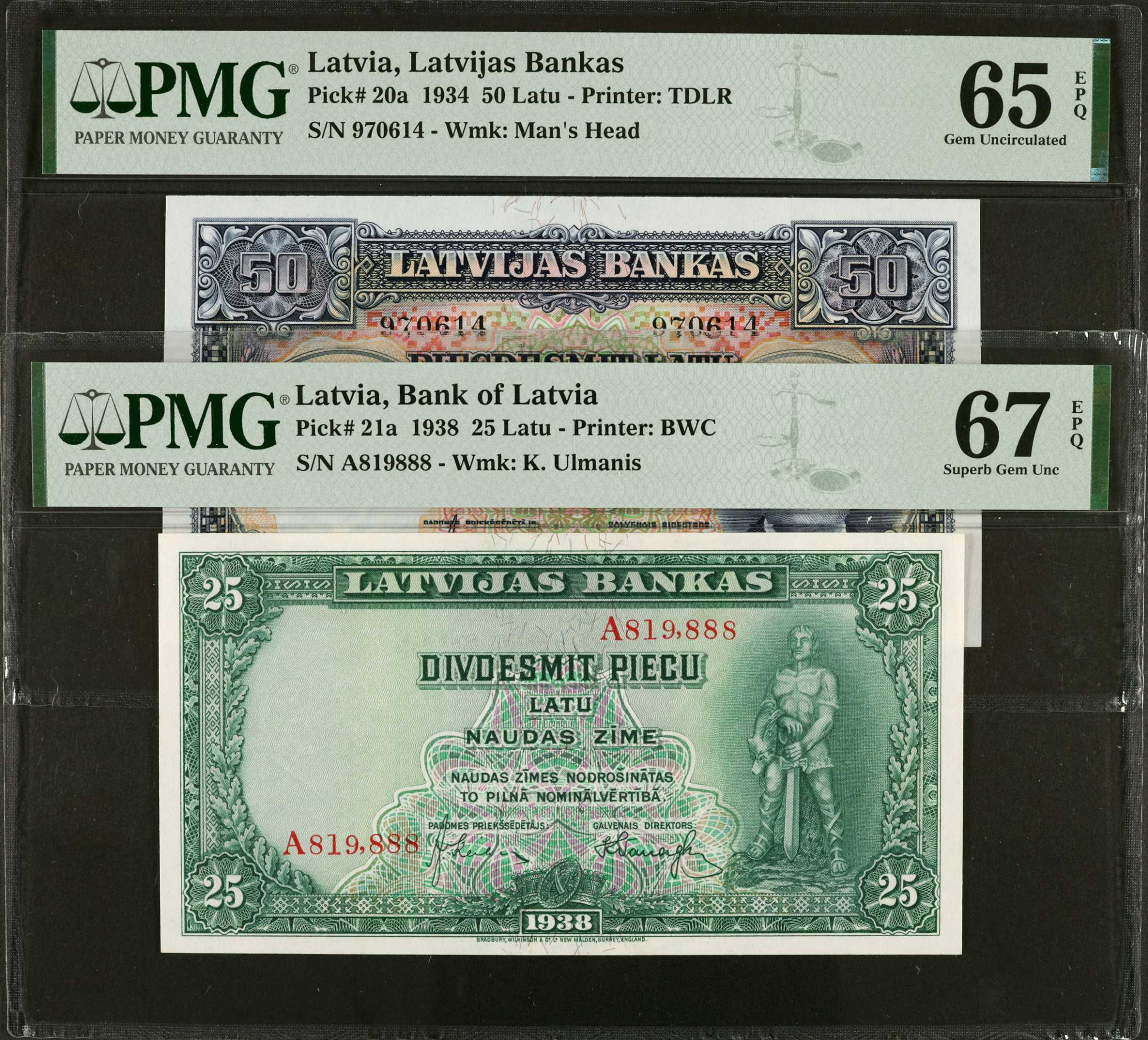  Light green with yellow underprint 