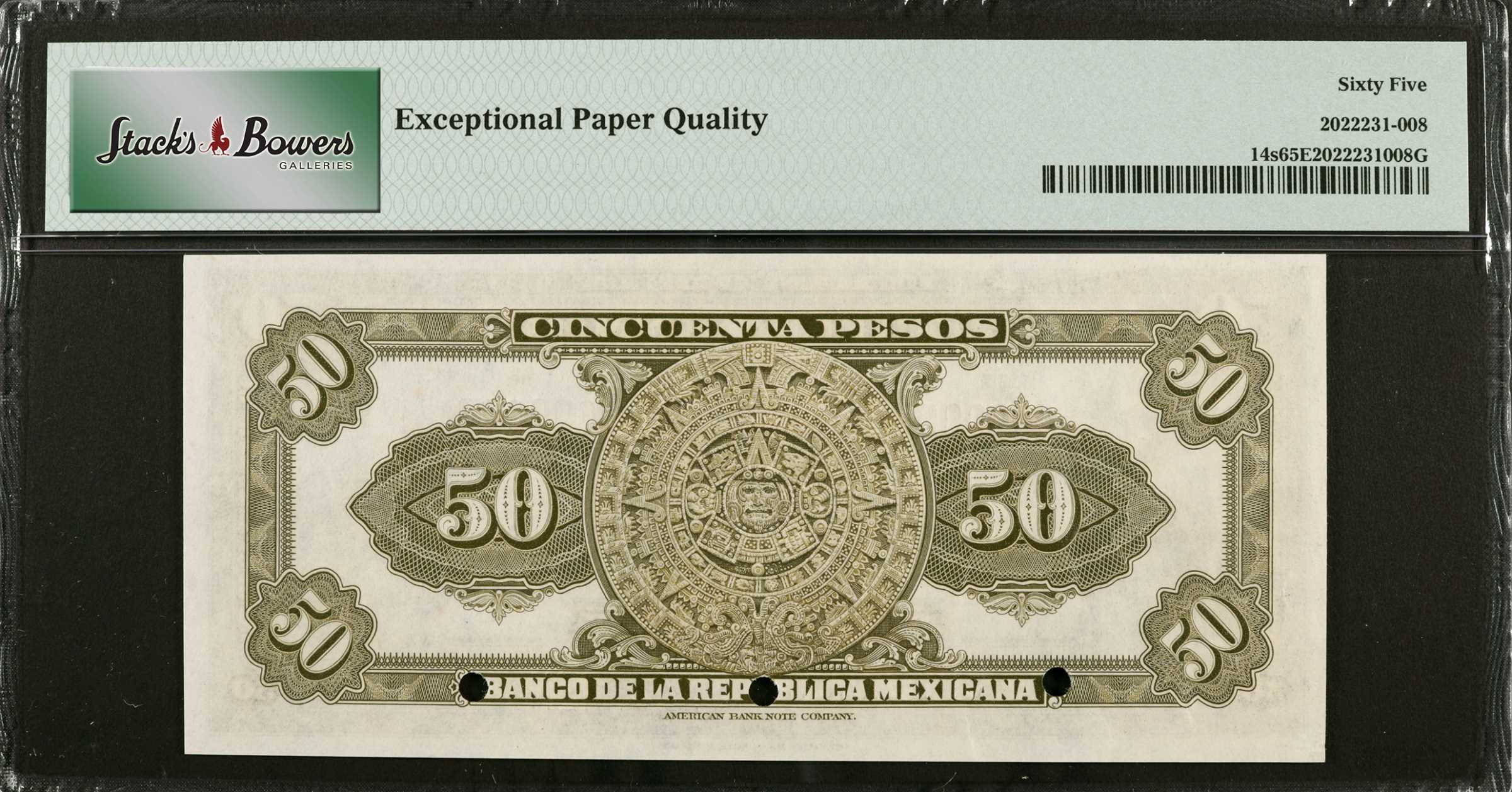 image for: Mexico  50 pesos(B404as)