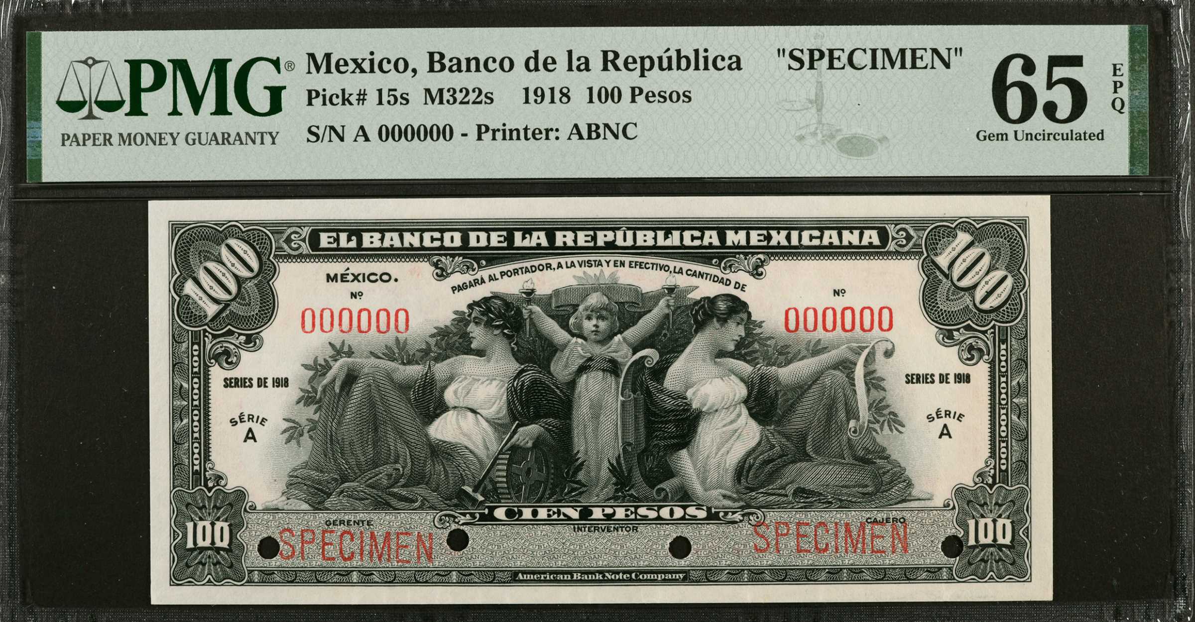 image for: Mexico  100 pesos(B405as)