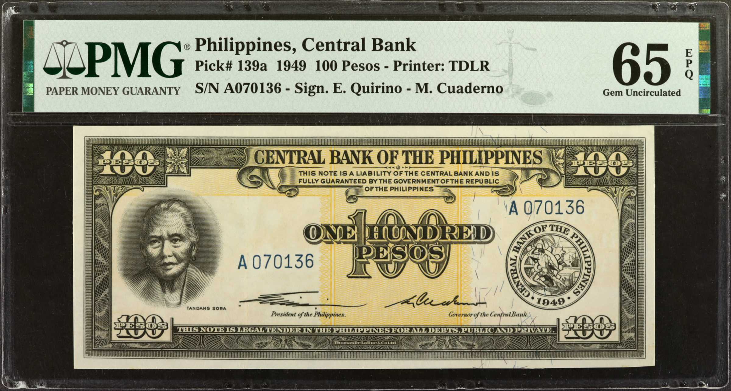 image for: Philippines  100 pesos (B923a)