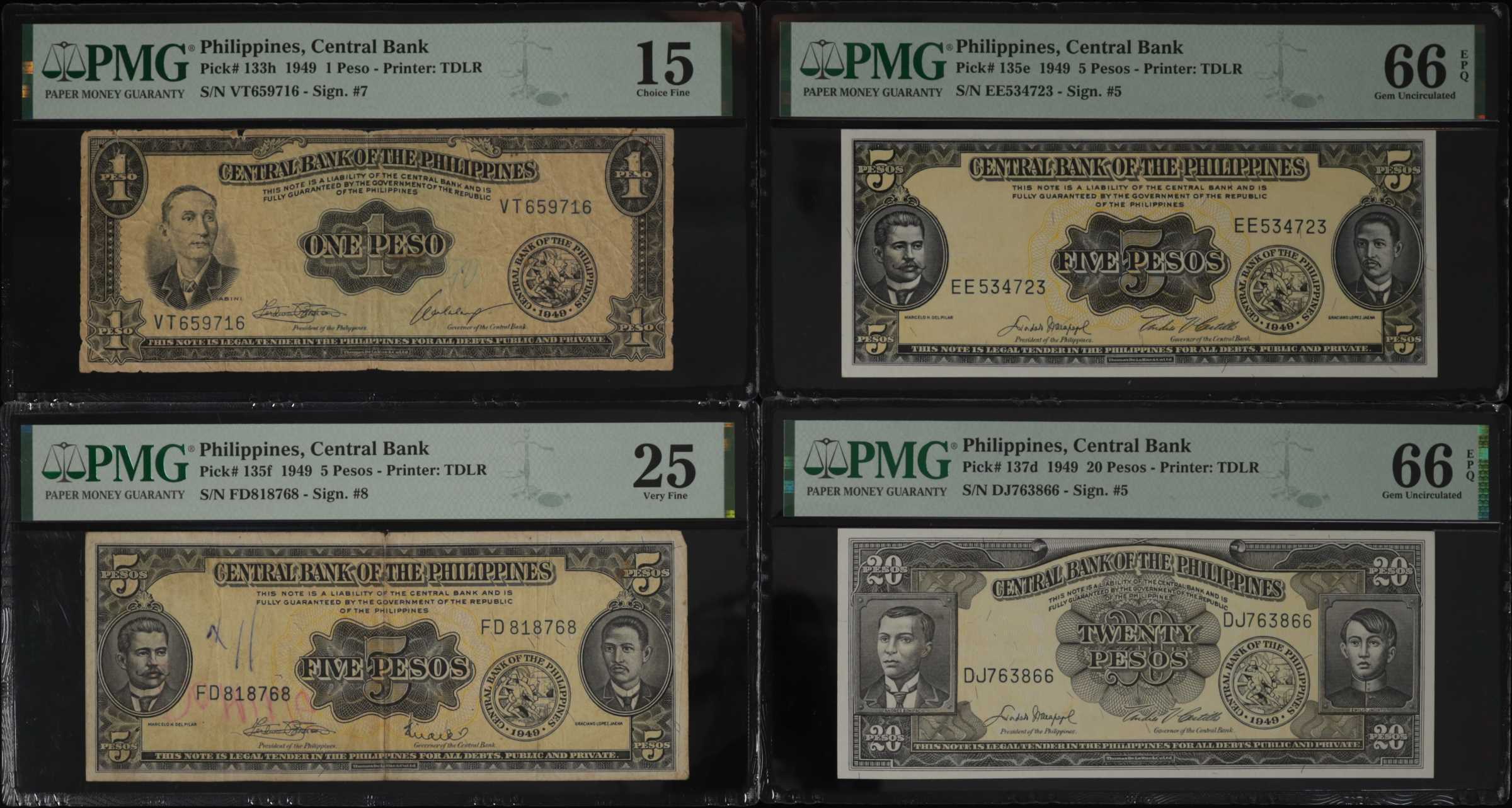 image for: Philippines  5 pesos (B919fs)