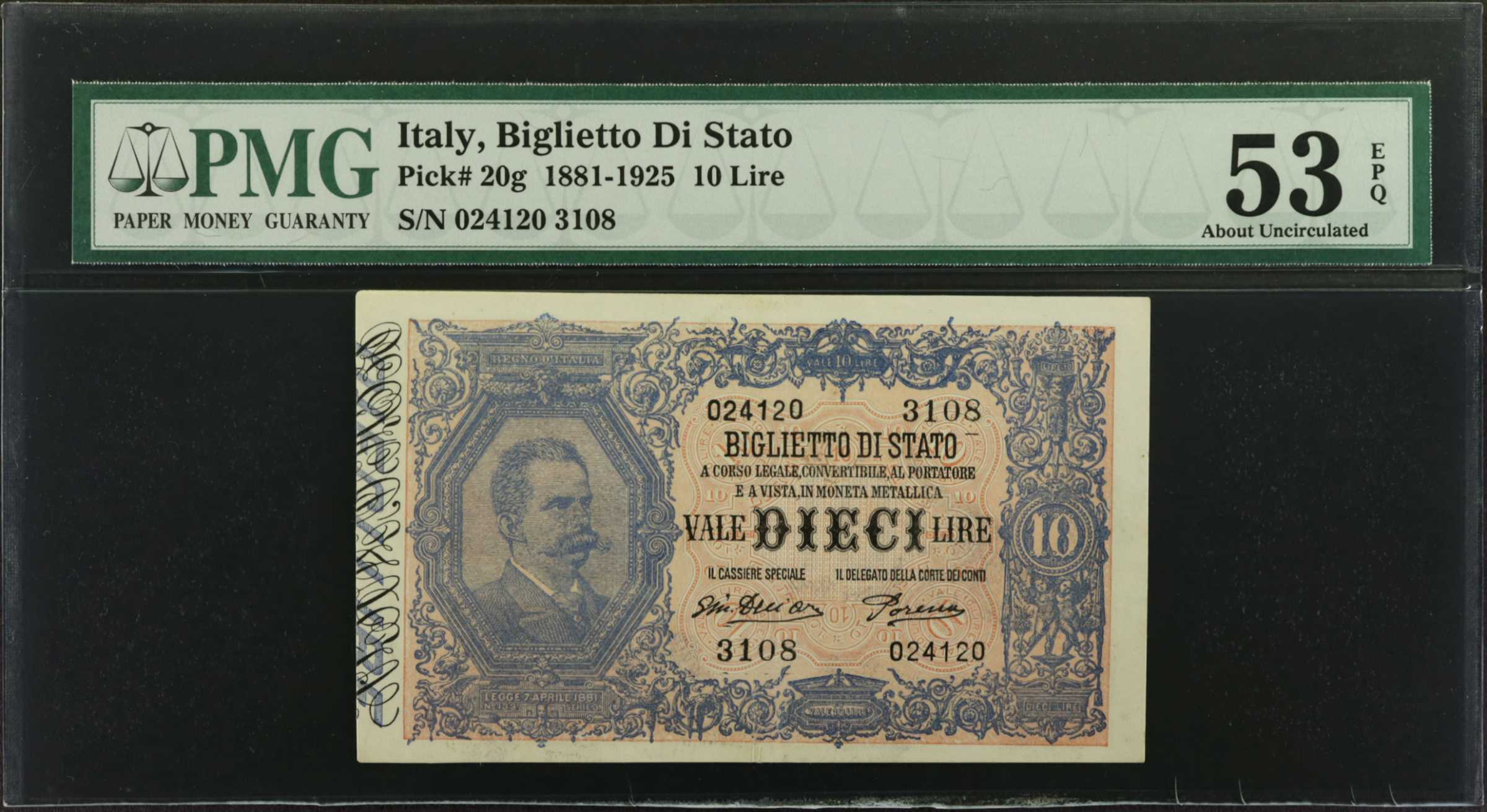 image for: Italy  10 lire(B303h)