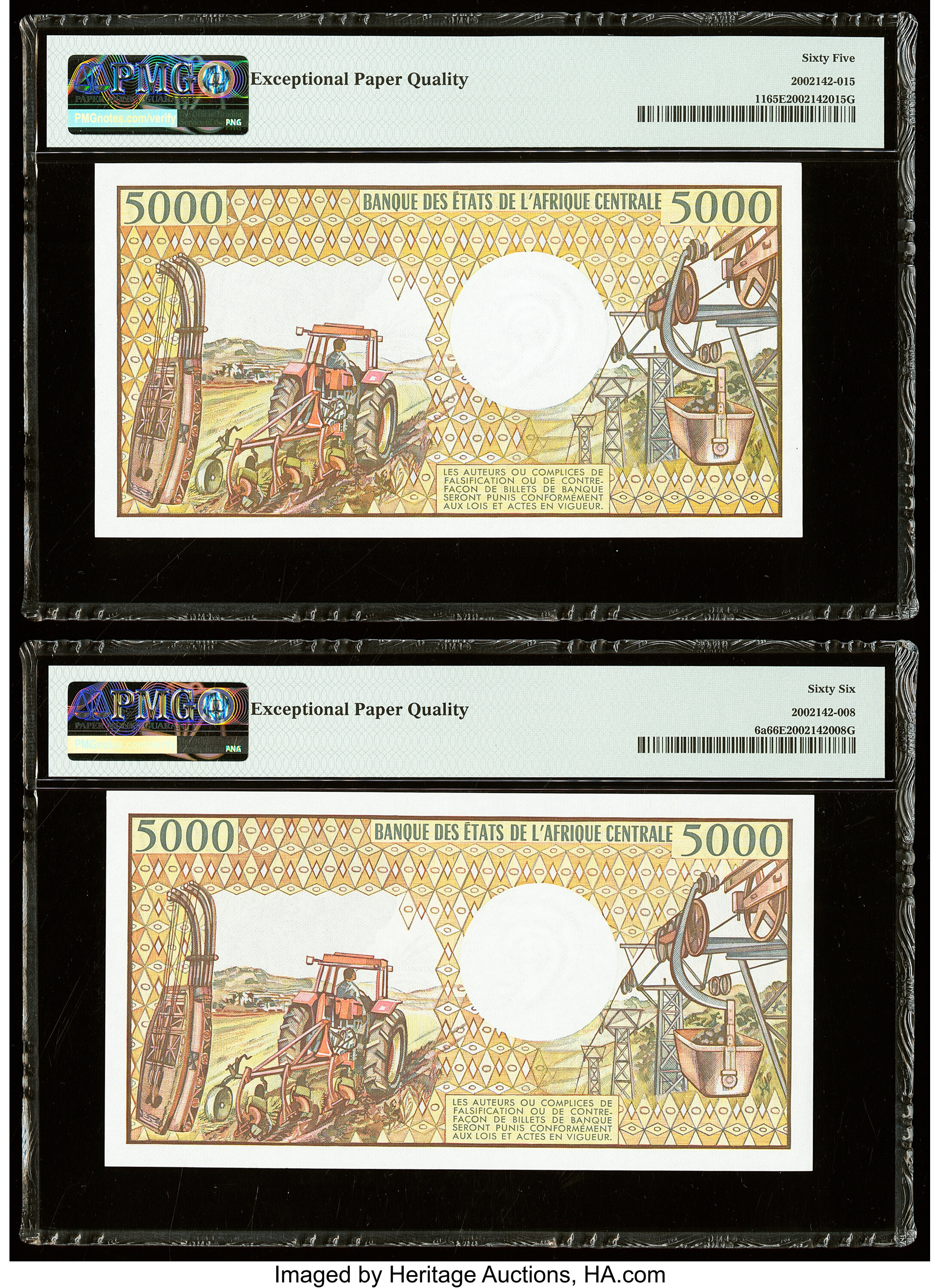 image for: Chad  5,000 francs (B211b)