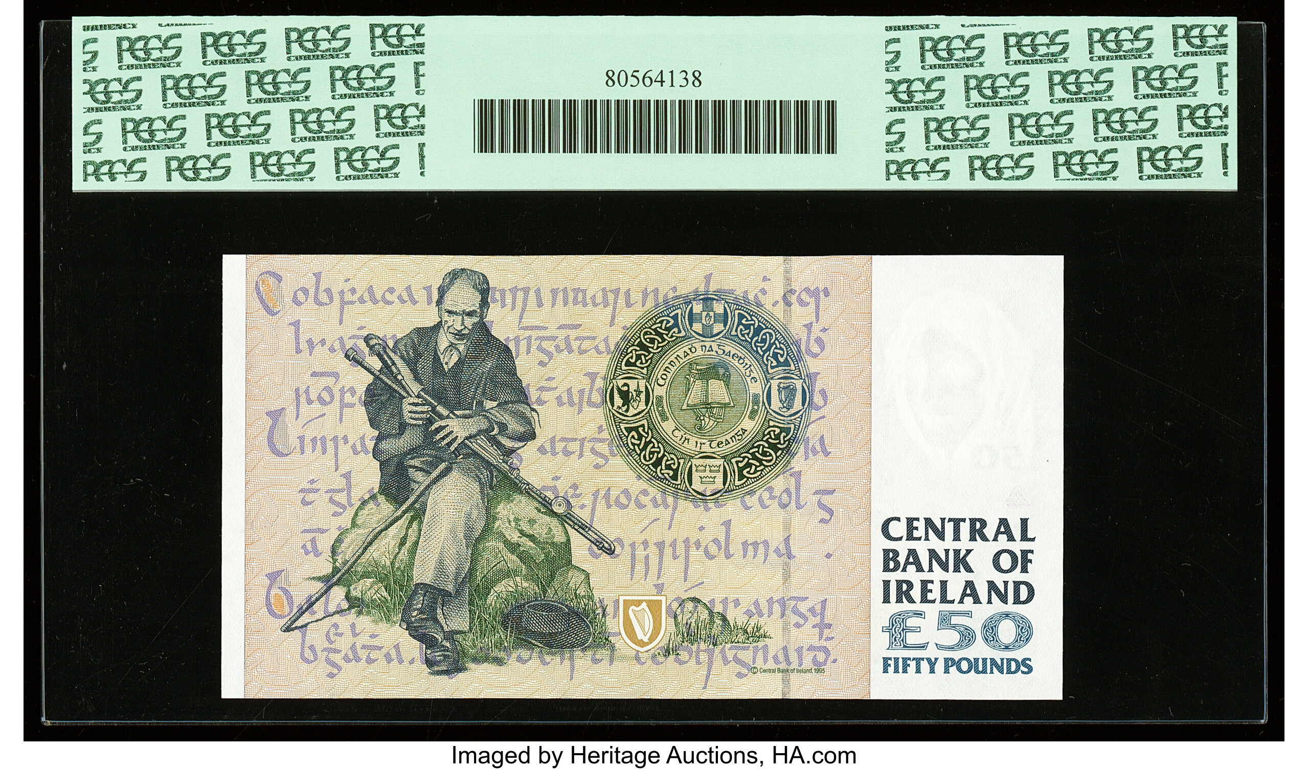 image for: Ireland, Republic of  50 pounds(B223bs)