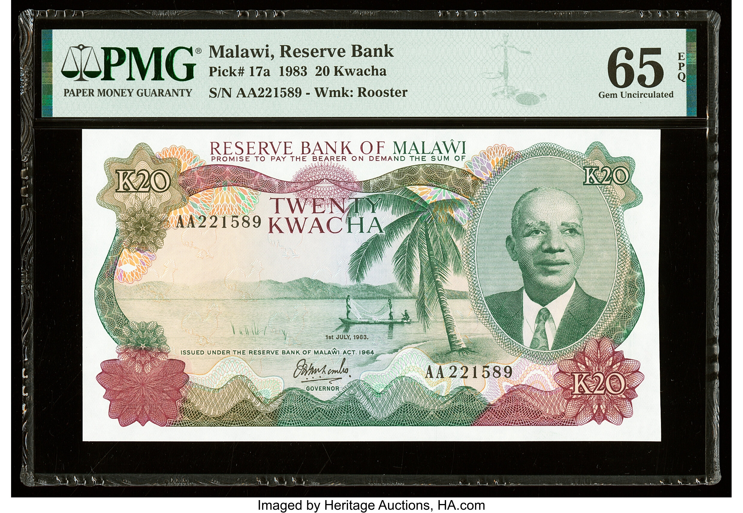 image for: Malawi  20 kwacha(B117p)