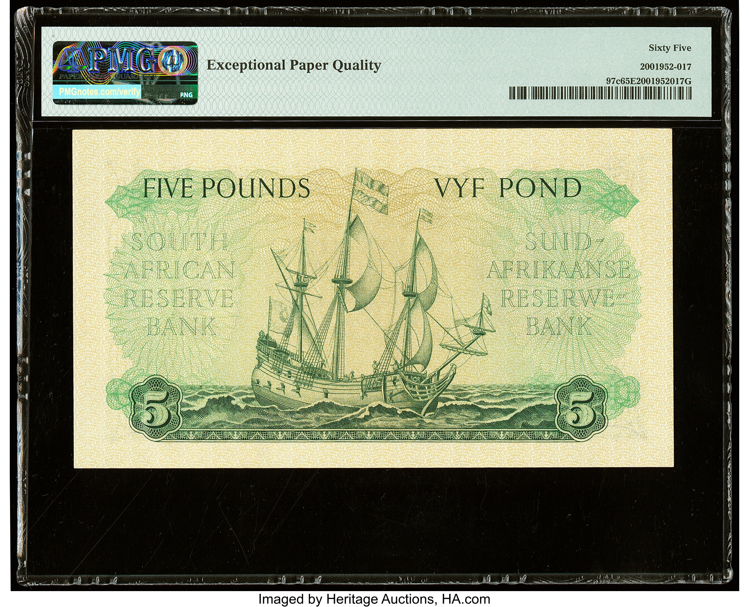 image for: South Africa  5 pounds (B725b)