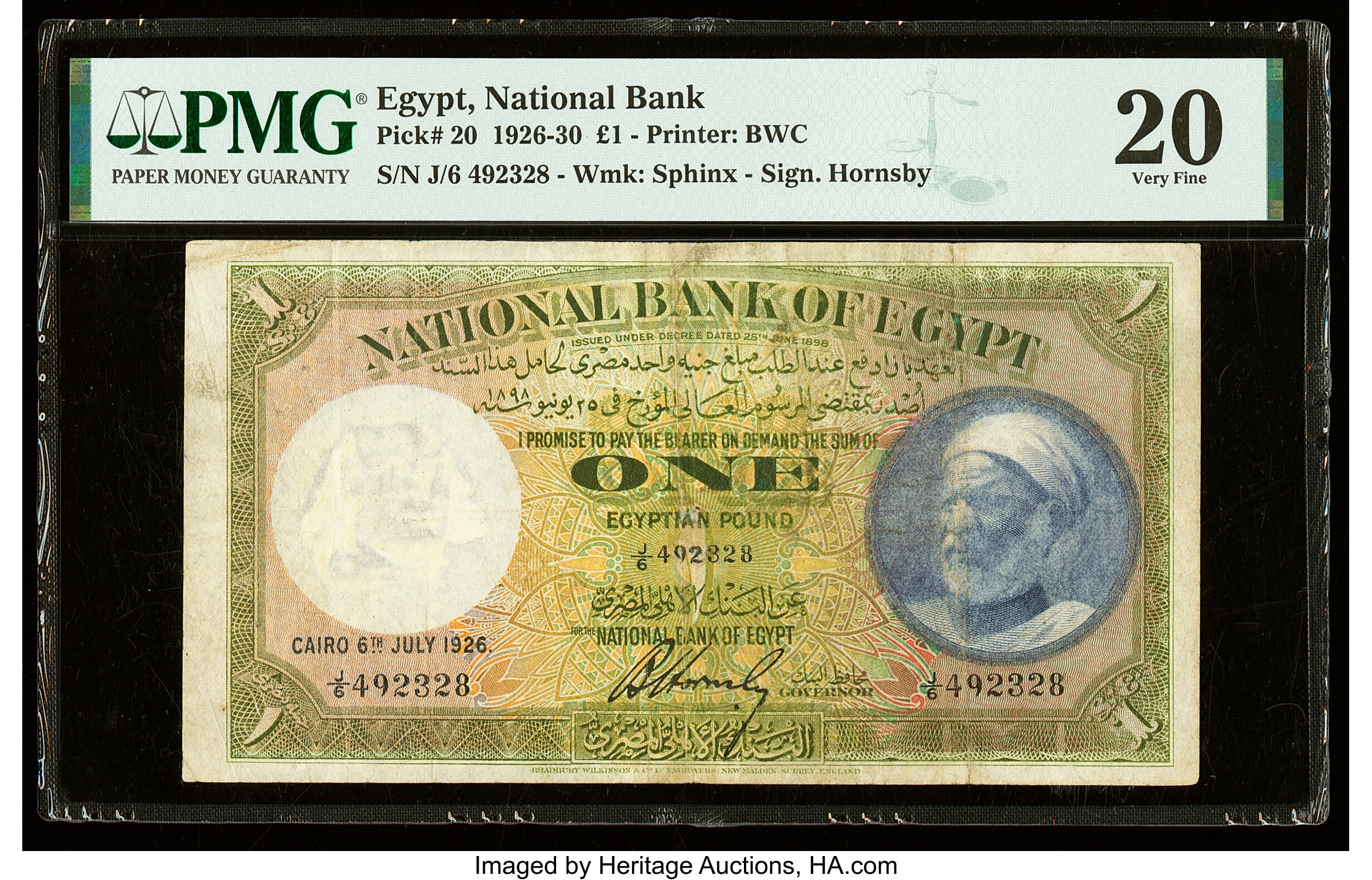 image for: Egypt  1 Egyptian pound(B119at2)