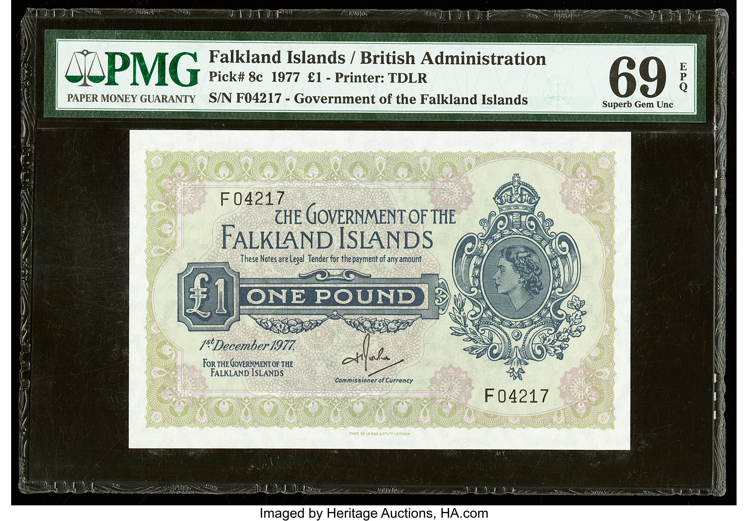 image for: Falkland Islands  1 pound (B213as1)