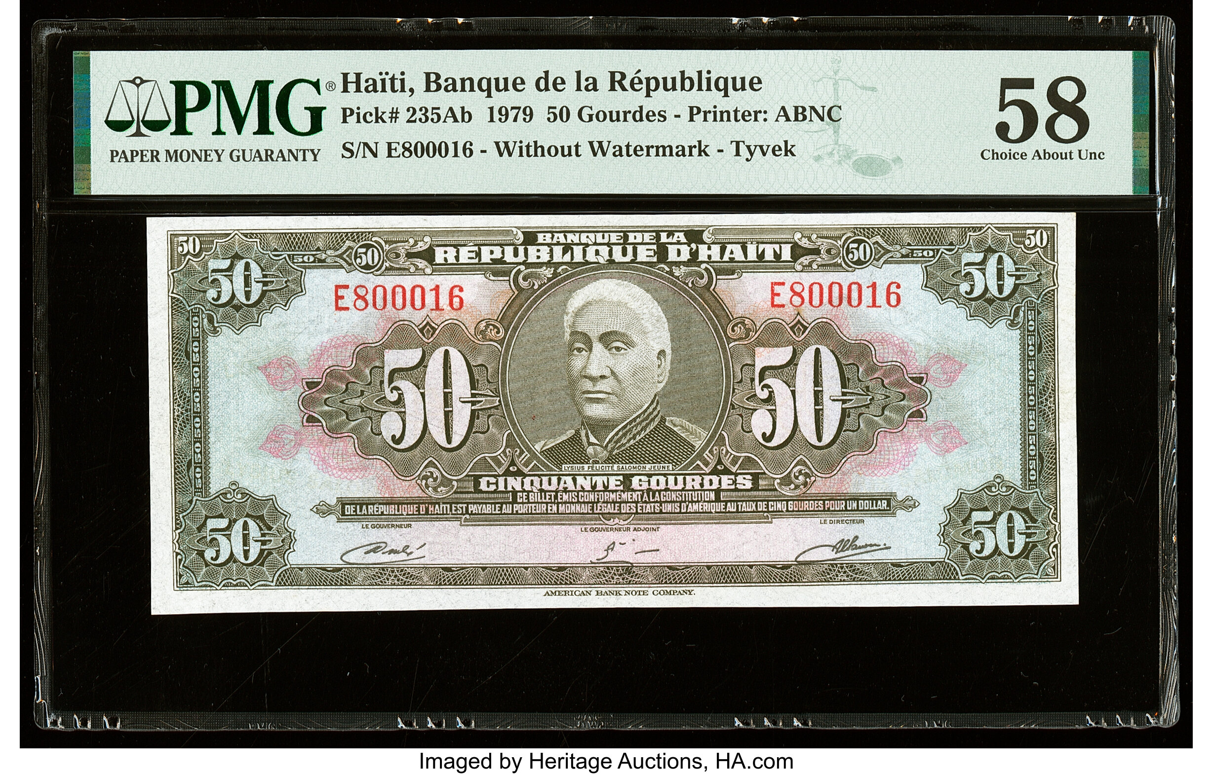 image for: Haiti  50 gourdes (B807bs)