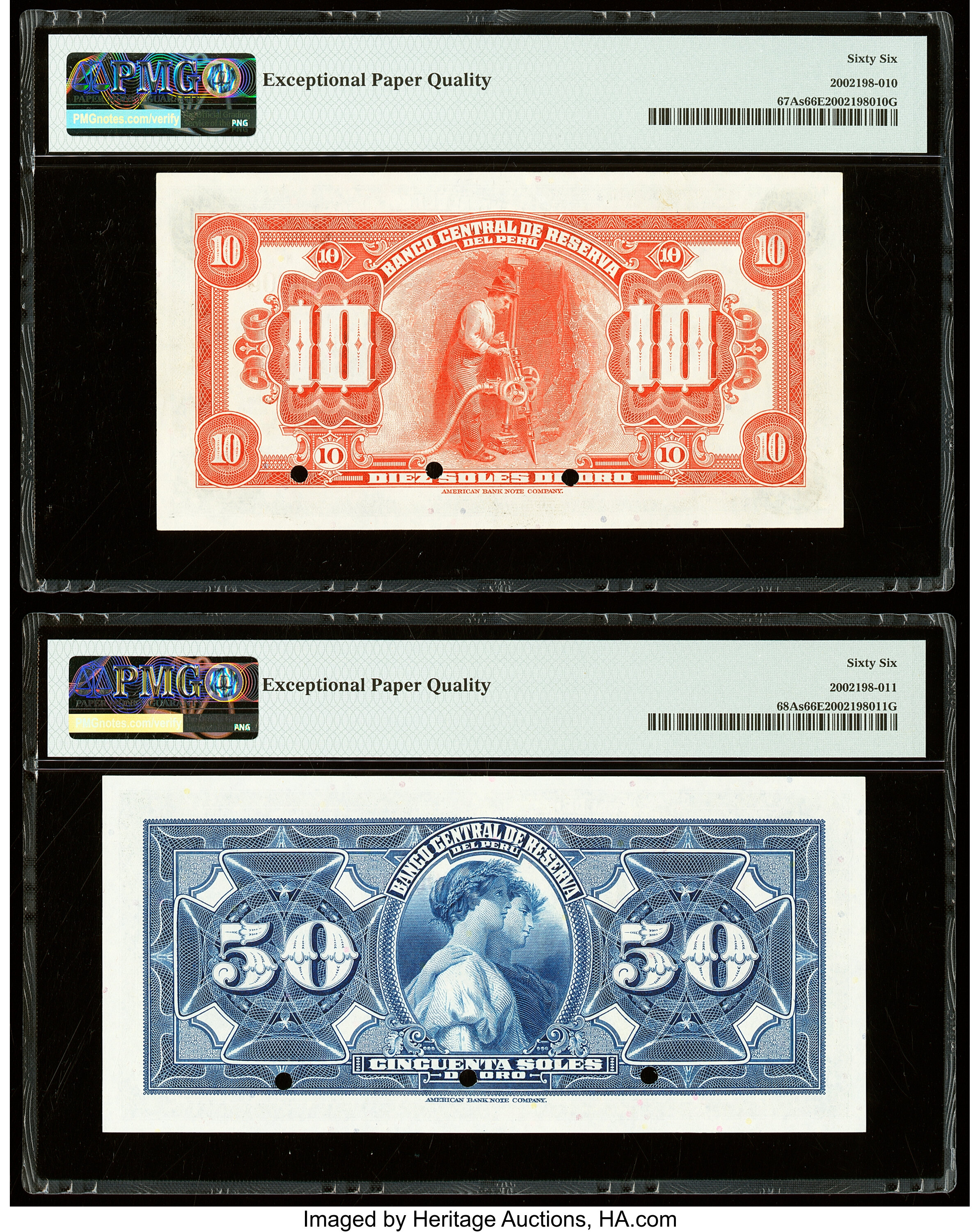 image for: Peru  10 soles de oro(B408a)