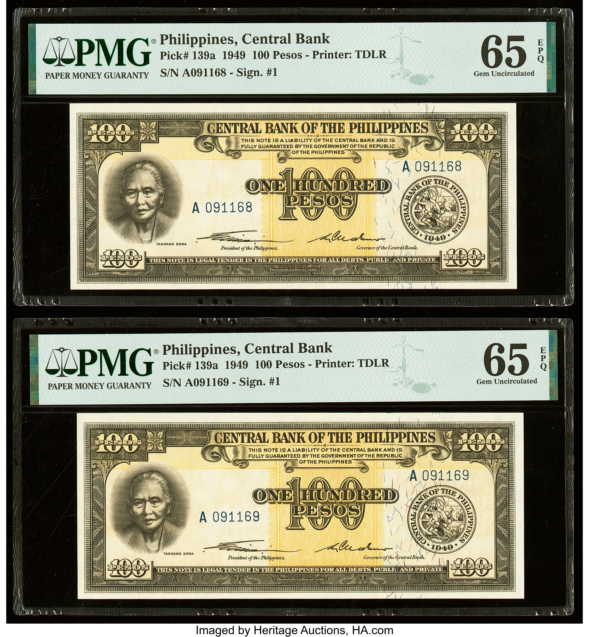 image for: Philippines  100 pesos (B923as1)