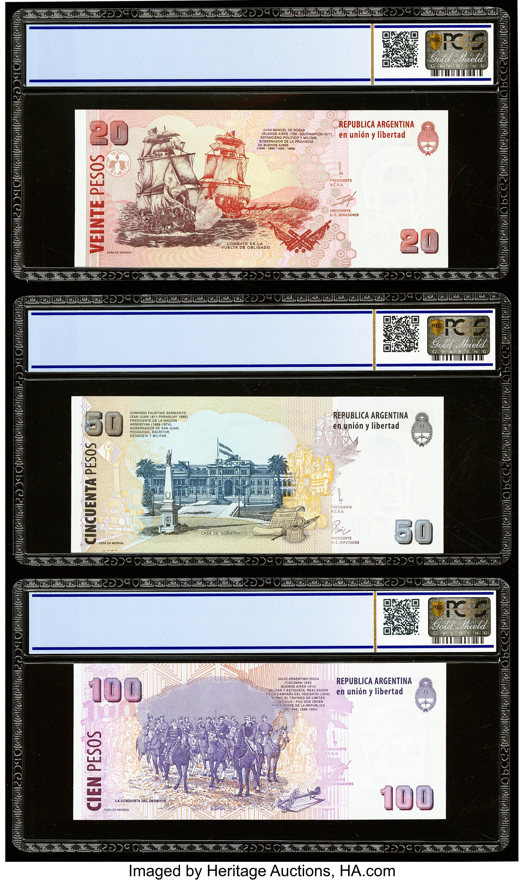 image for: Argentina  100 pesos (B404d)