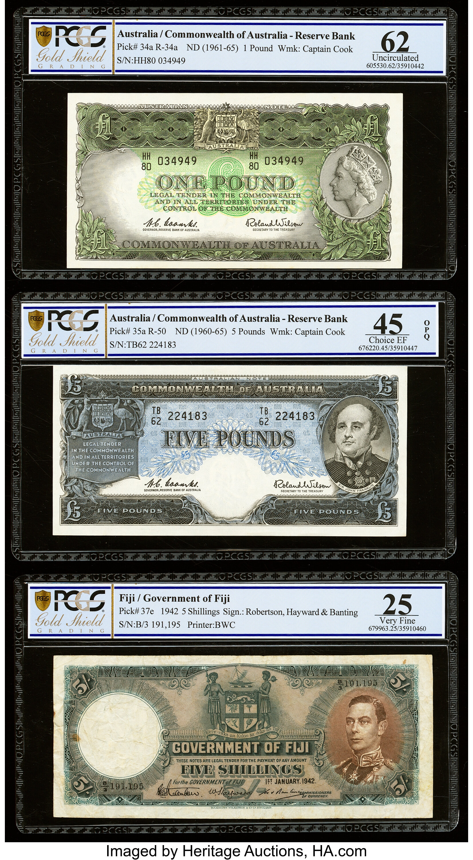 image for: Australia  5 pounds(B203a)