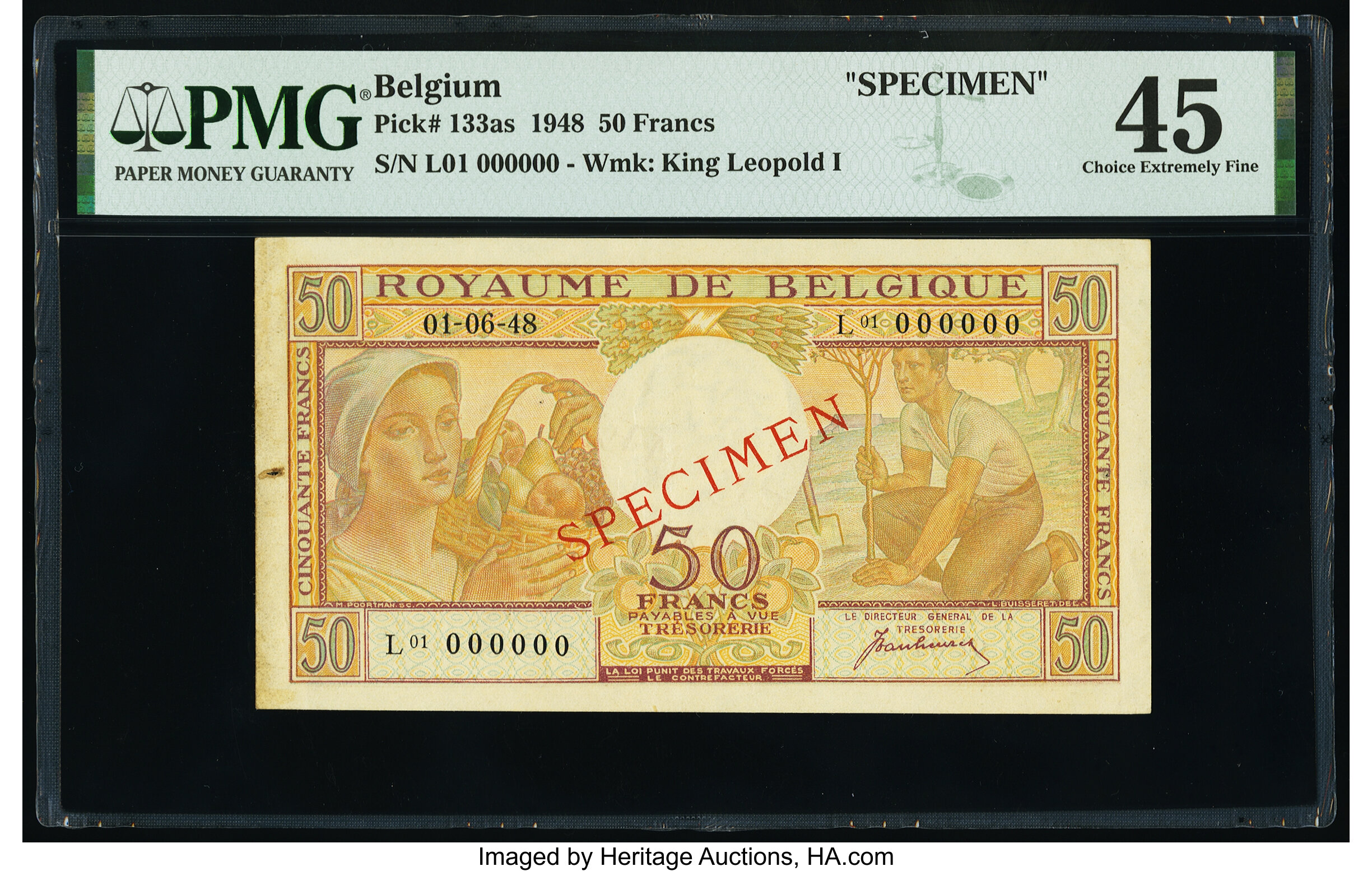 image for: Belgium  50 francs (B702b)