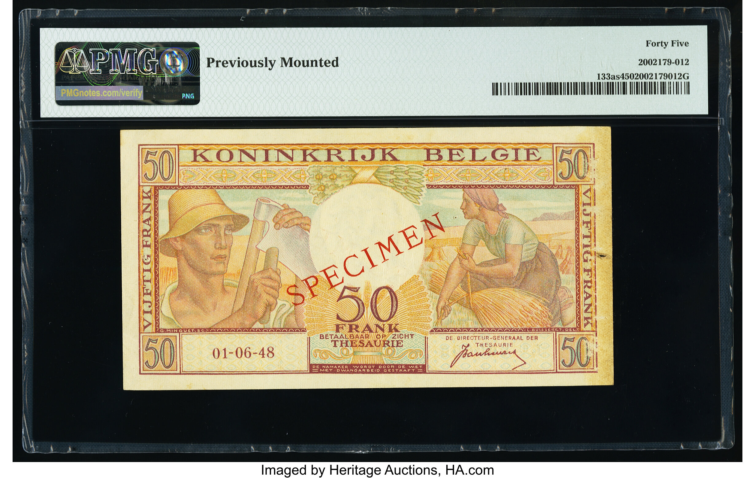 image for: Belgium  50 francs (B702b)