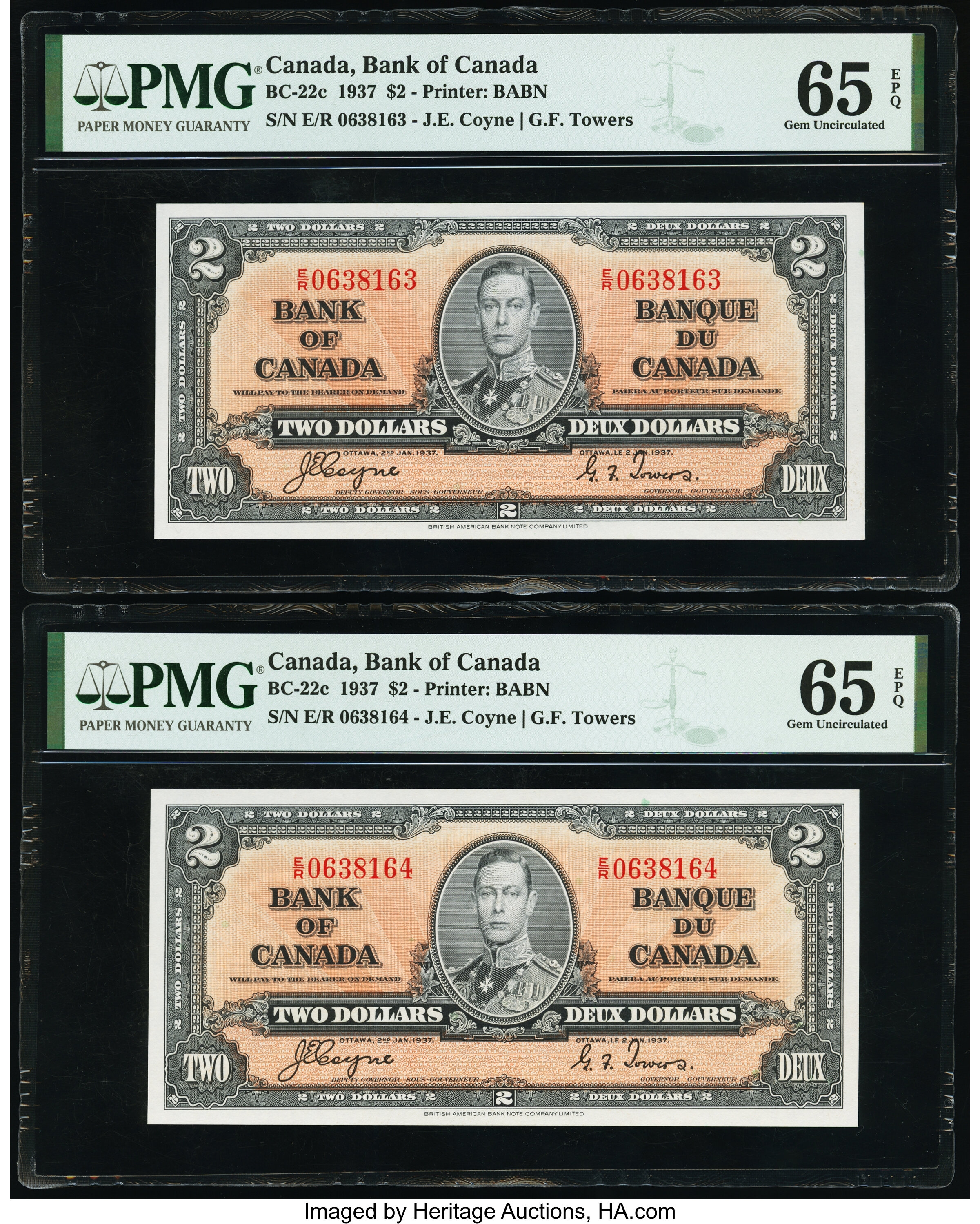 image for: Canada  2 dollars (B322a)