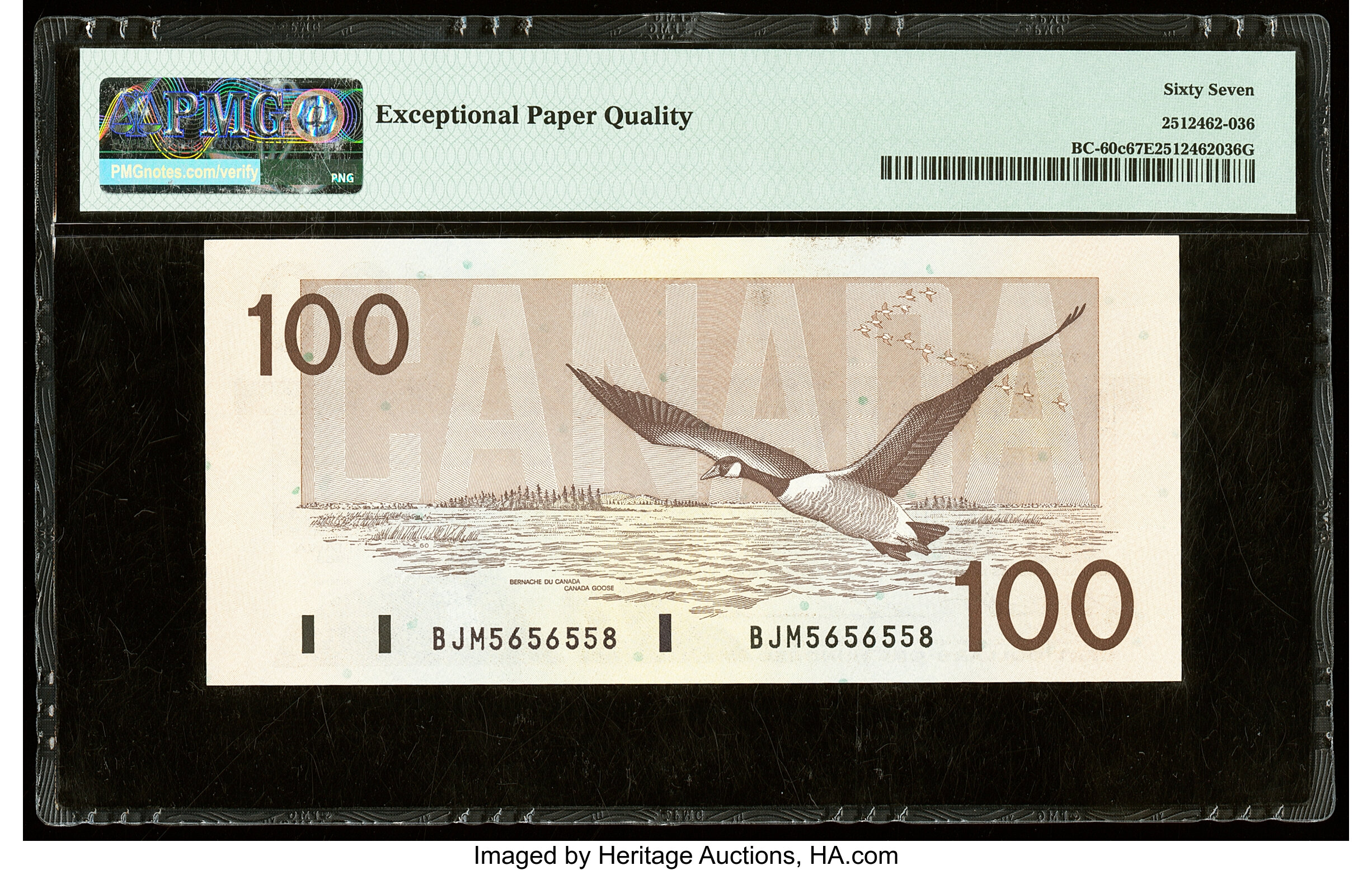image for: Canada  100 dollars (B362as)