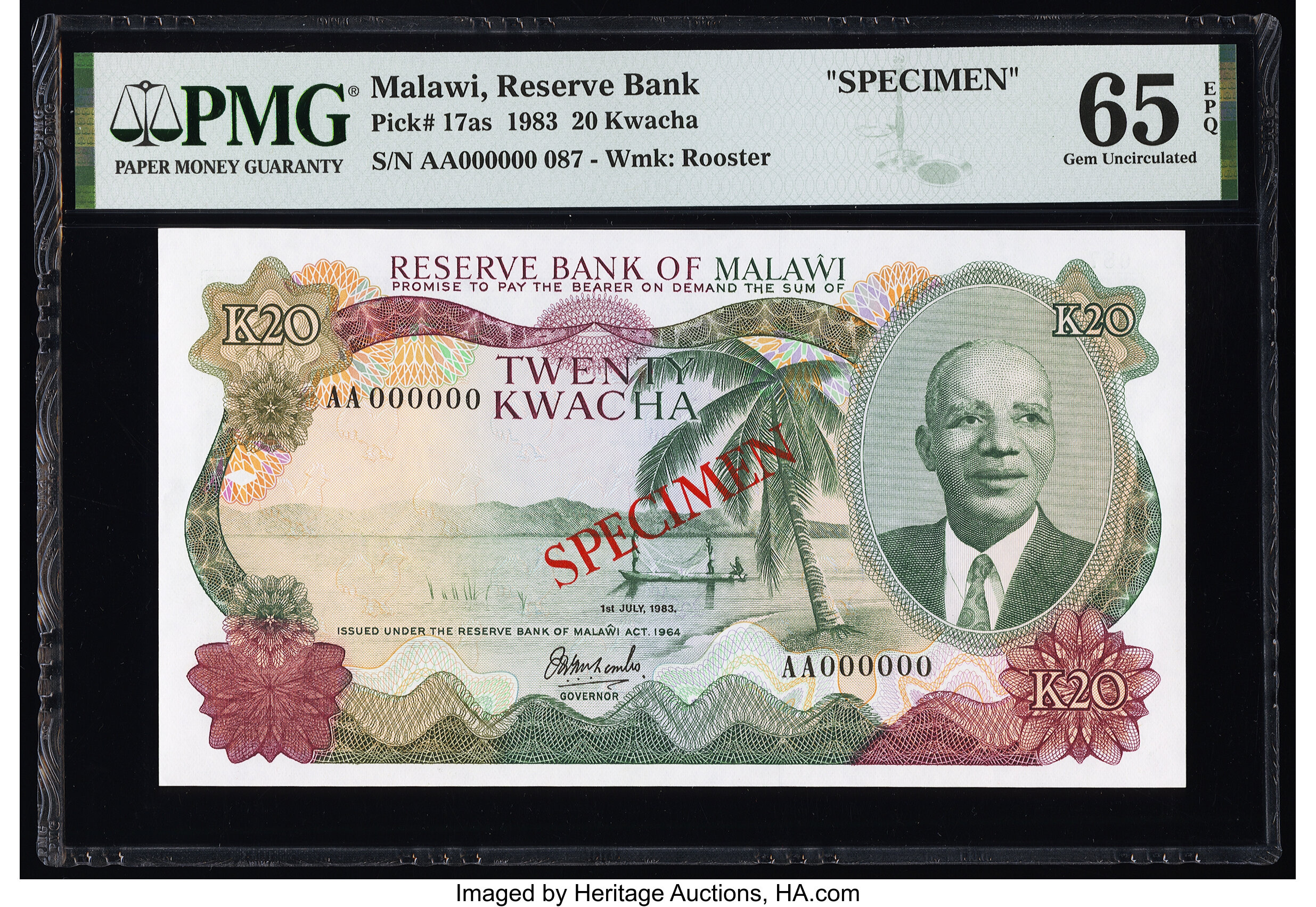 image for: Malawi  20 kwacha(B117a)