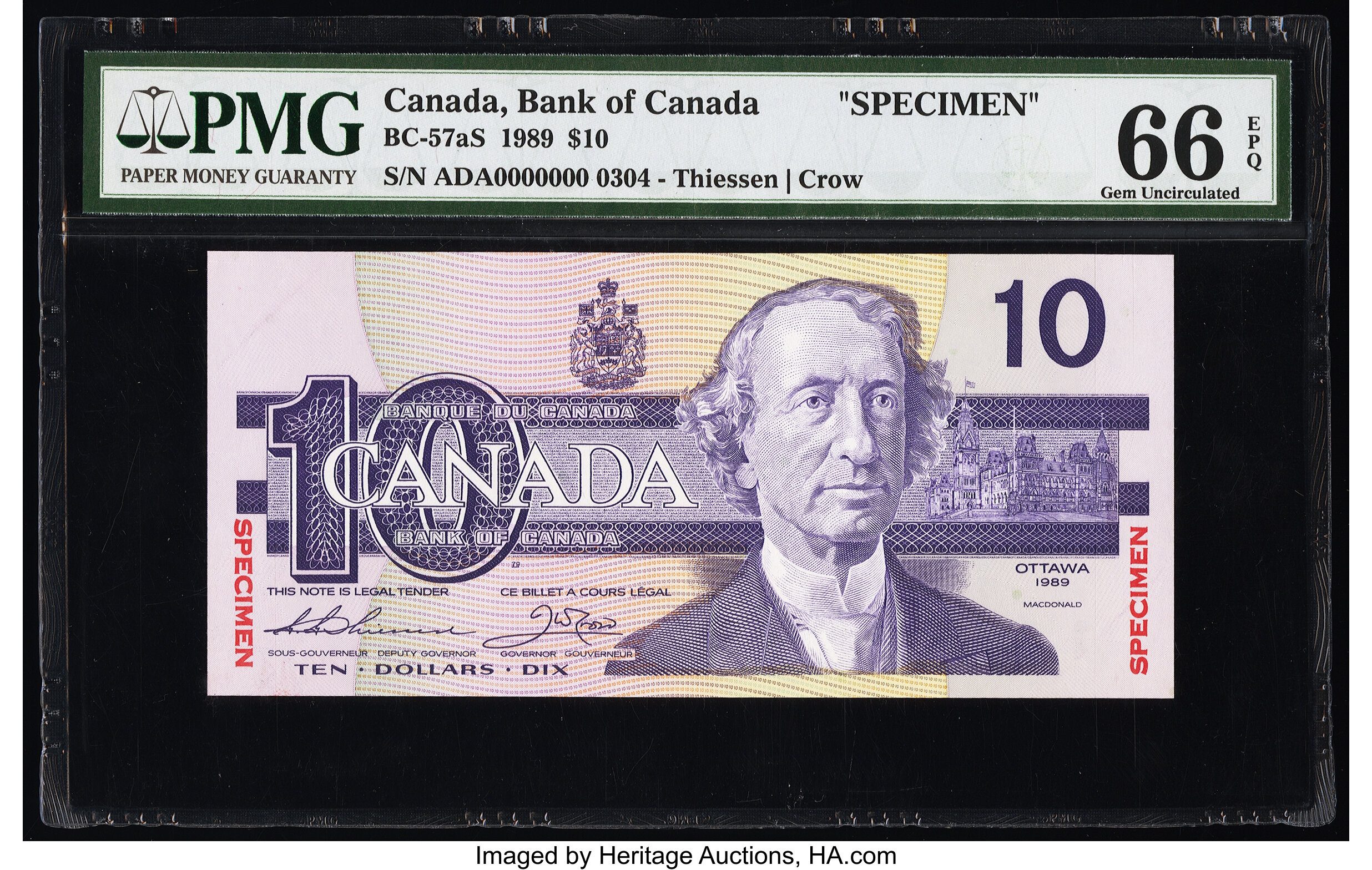 image for: Canada  10 dollars (B359a)