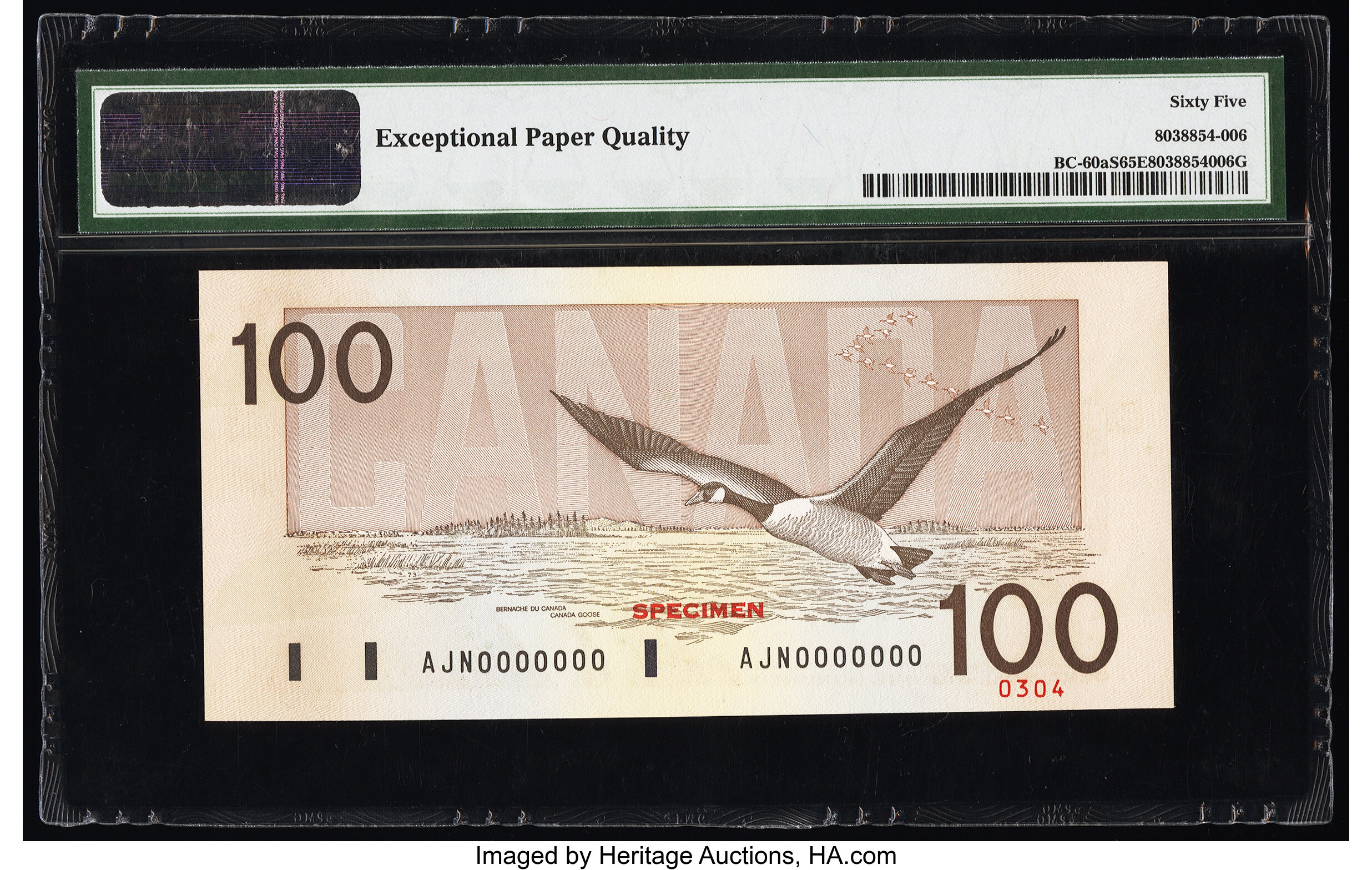 image for: Canada  100 dollars (B362as)