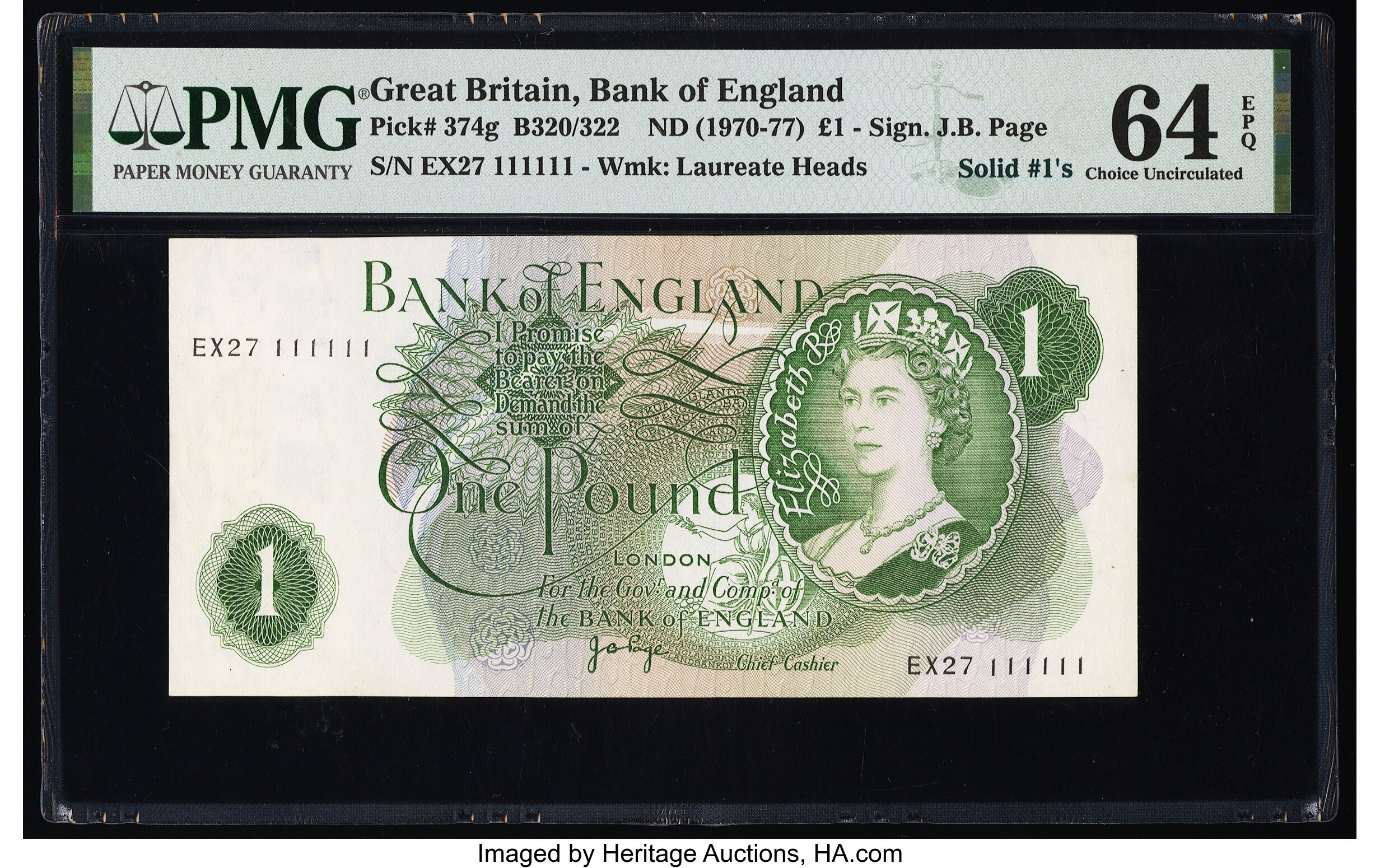 image for: United Kingdom  1 pound (B180as)