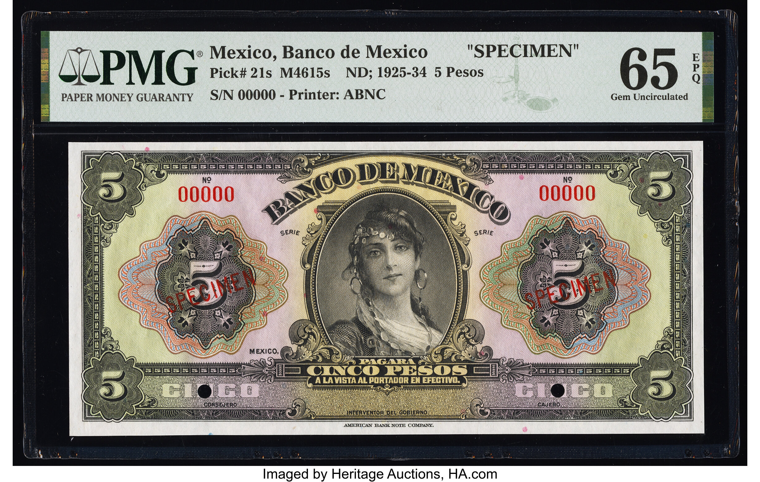 image for: Mexico  5 pesos(B601s)