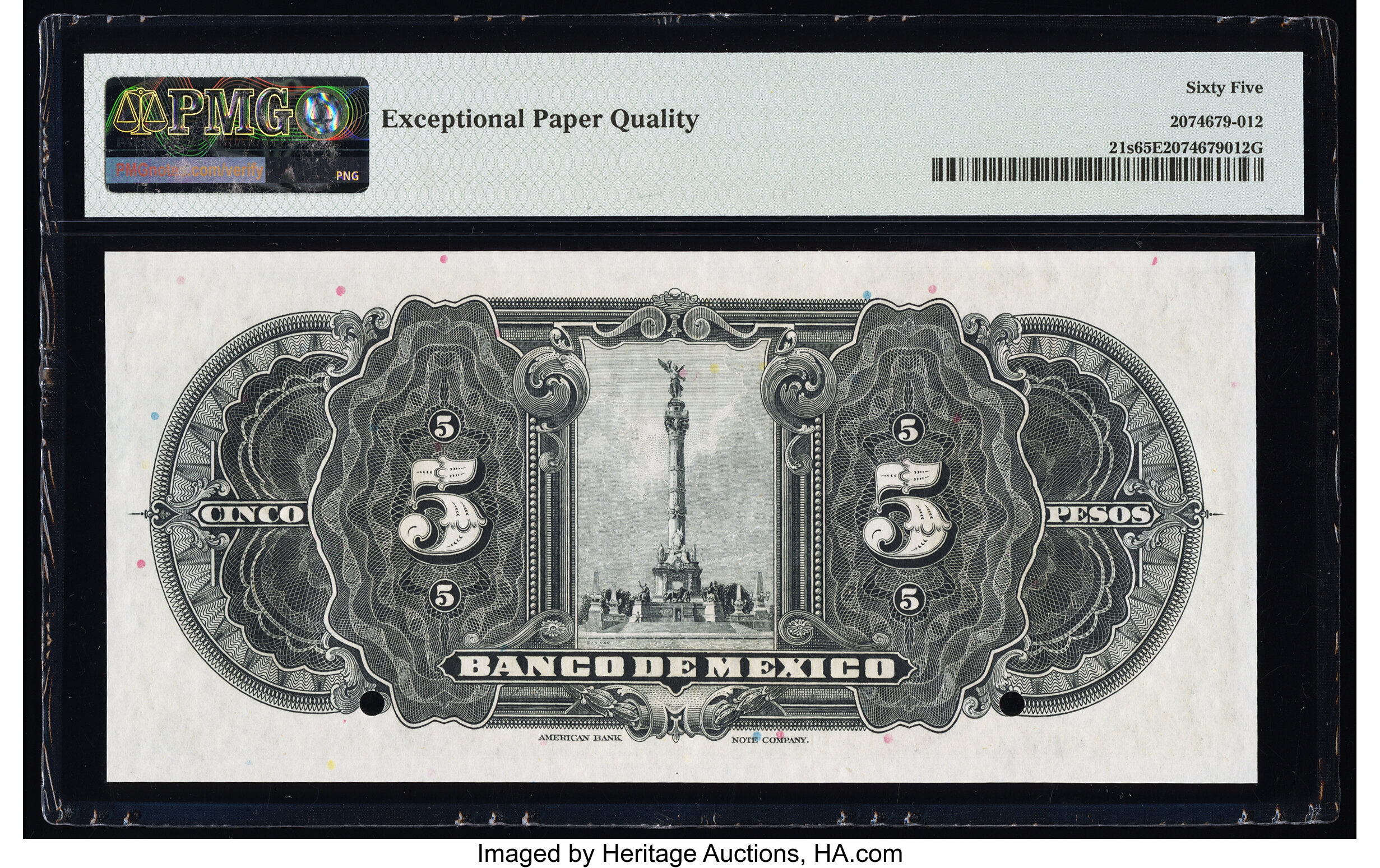 image for: Mexico  5 pesos(B601f)