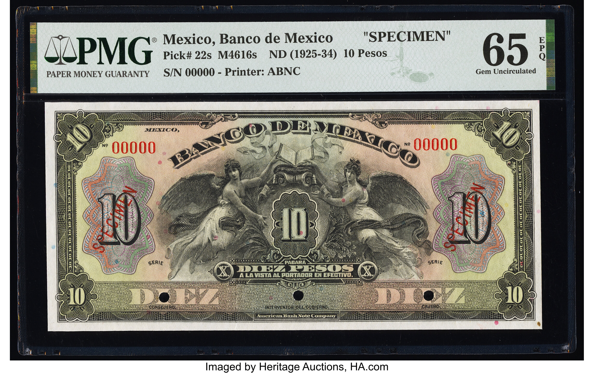 image for: Mexico  10 pesos(B602c)