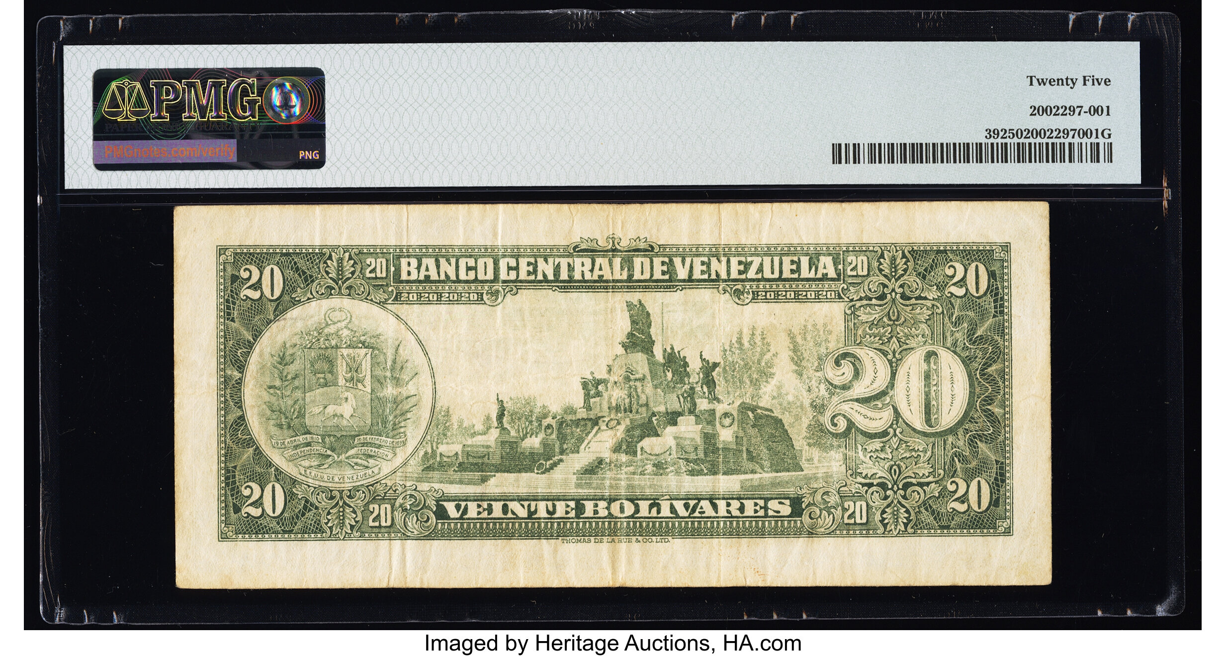 image for: Venezuela  20 bol?vares(B309a)